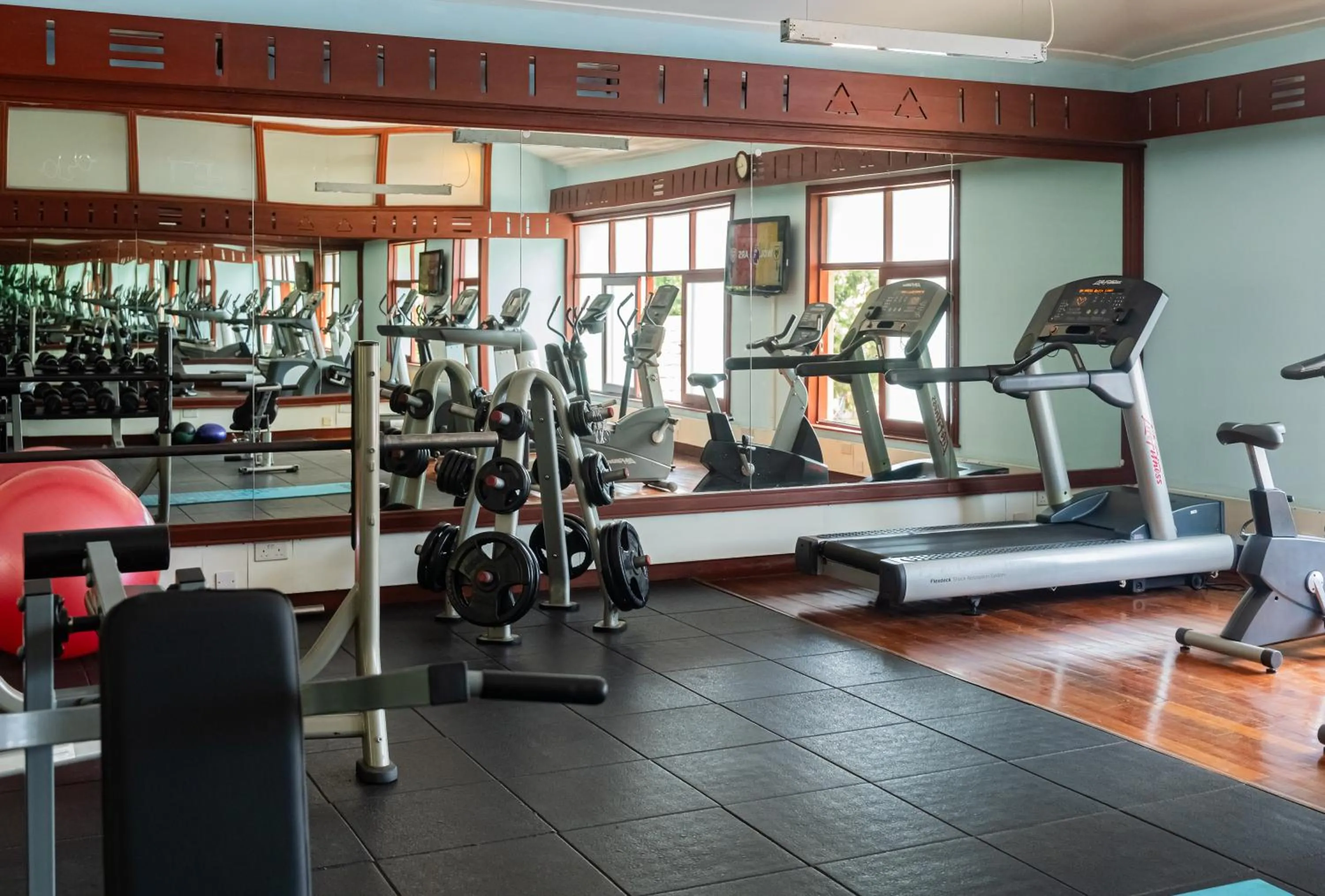 Fitness centre/facilities in Enashipai Resort & Spa