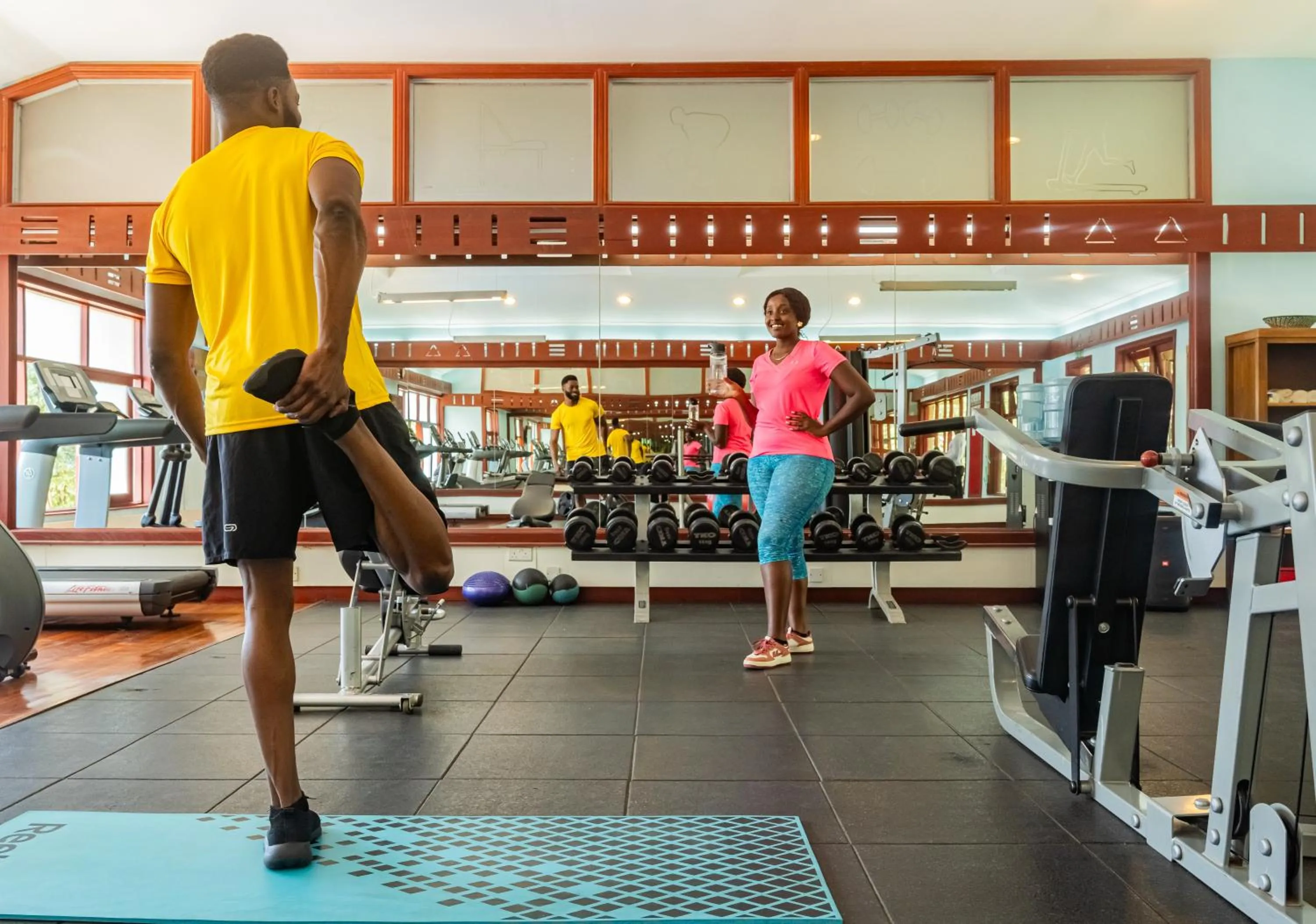 Fitness centre/facilities in Enashipai Resort & Spa