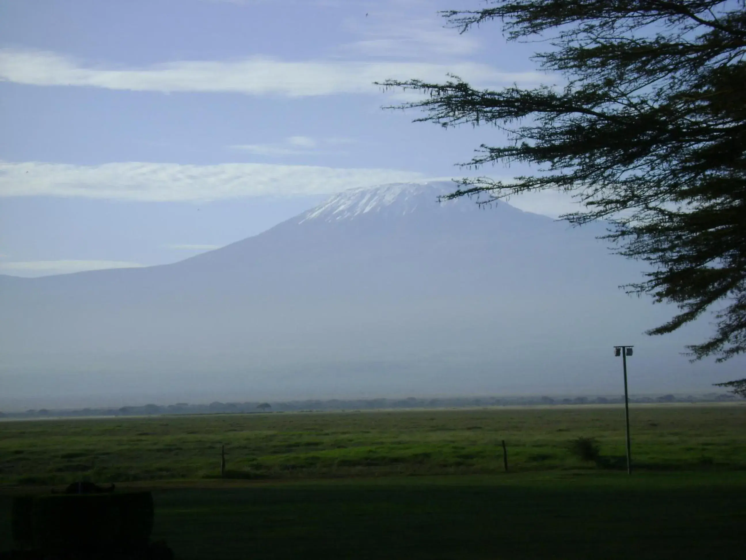 Mountain view in Ol Tukai Lodge Amboseli Mountain view in Ol Tukai Lodge Amboseli