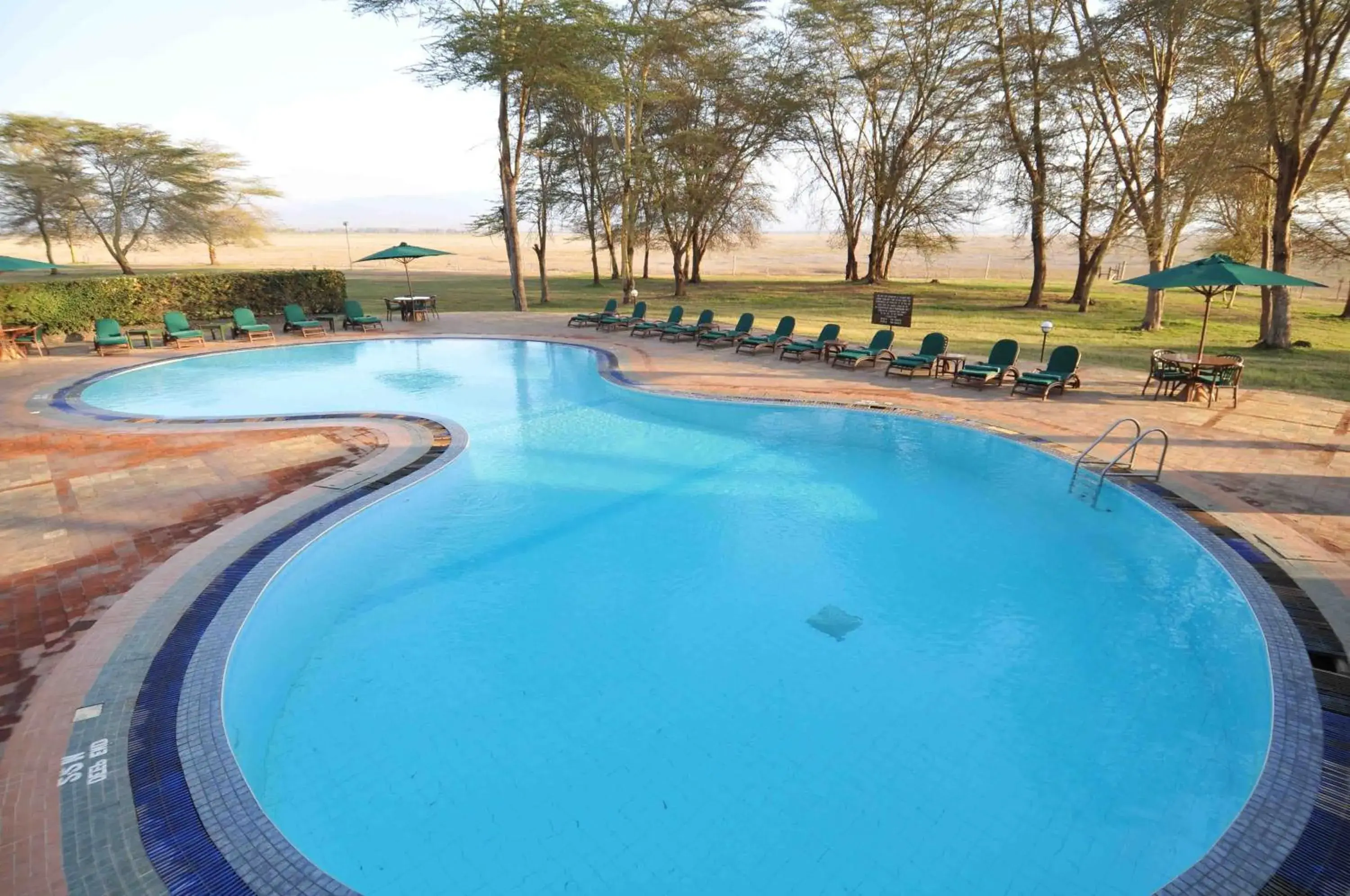 Swimming pool in Ol Tukai Lodge Amboseli Swimming pool in Ol Tukai Lodge Amboseli