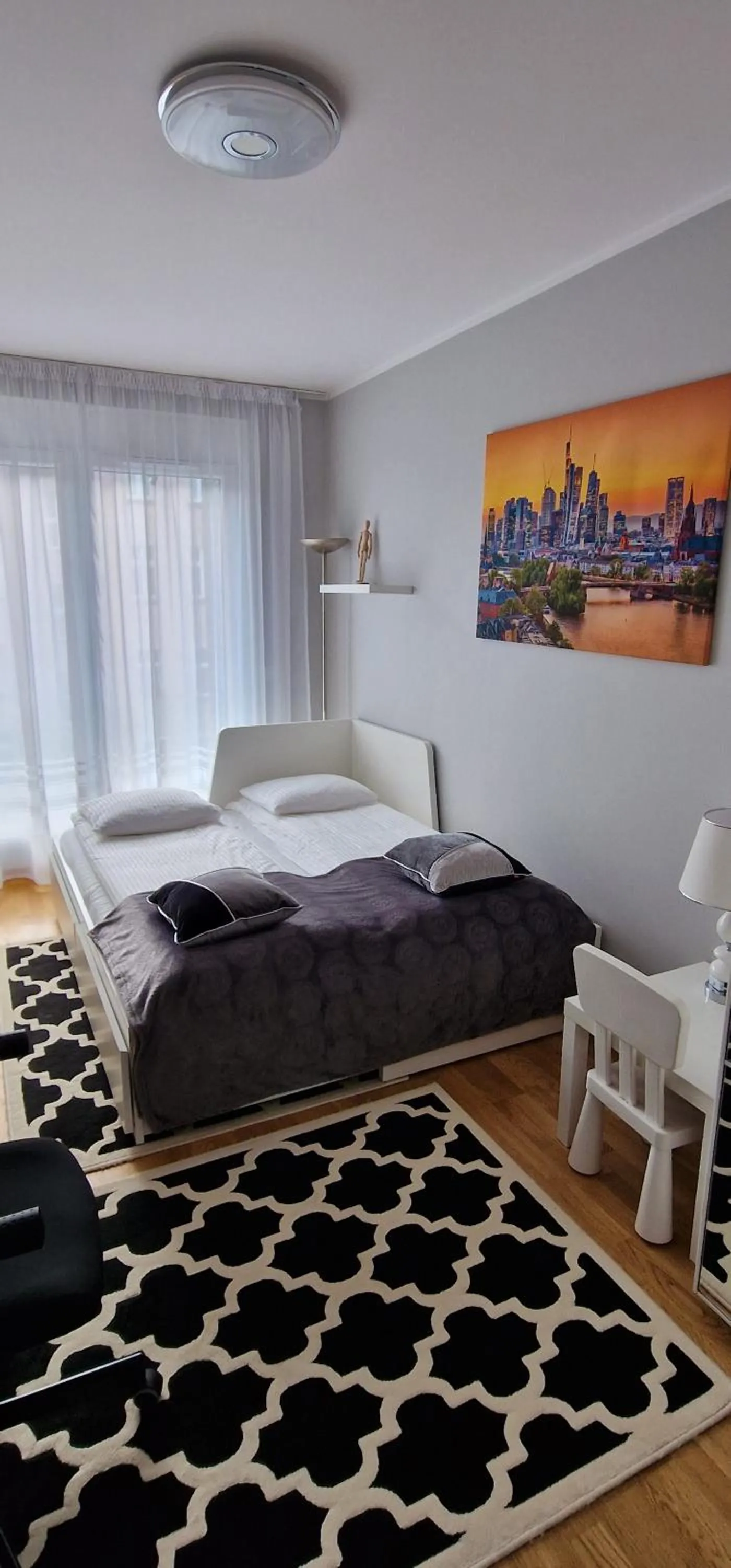 Bed in River Deluxe Atal Towers Apartment