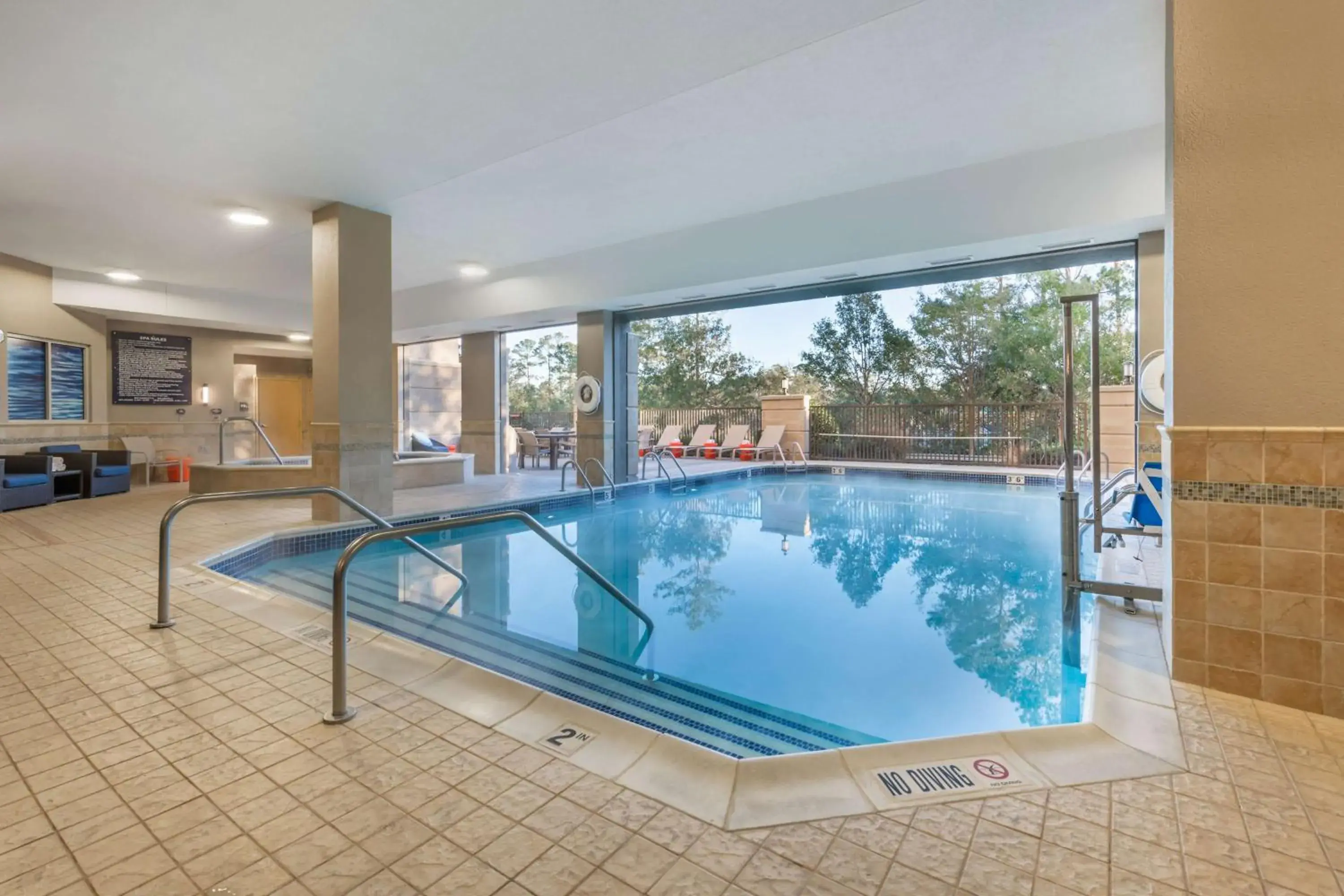 Pool view in Drury Plaza Hotel Valdosta Pool view in Drury Plaza Hotel Valdosta