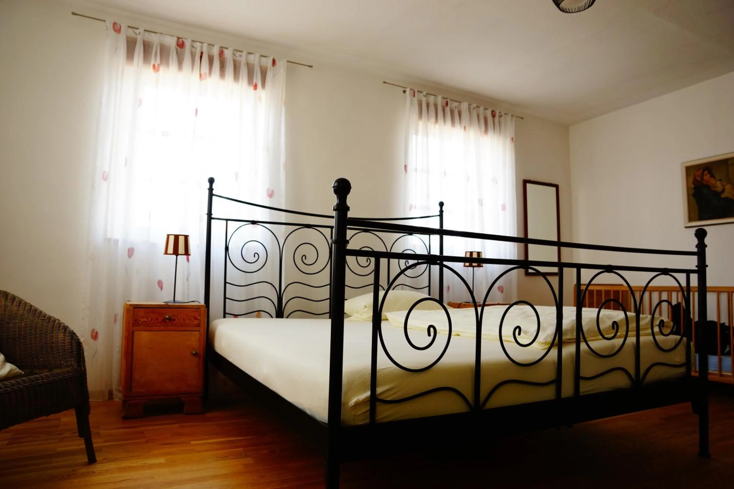 Bed in Gasthaus Hofmann