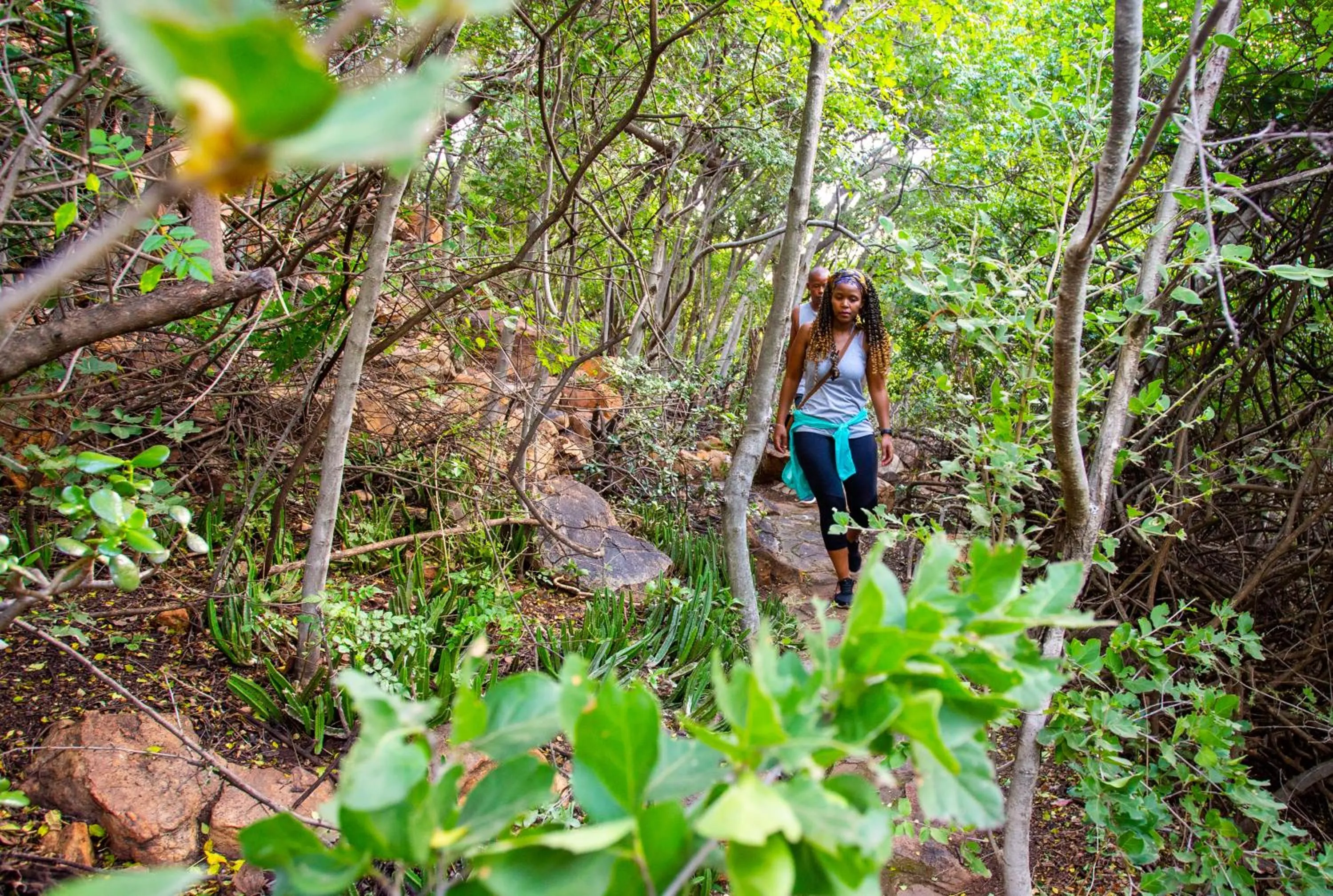 Hiking in The Cliffside Boutique Getaway
