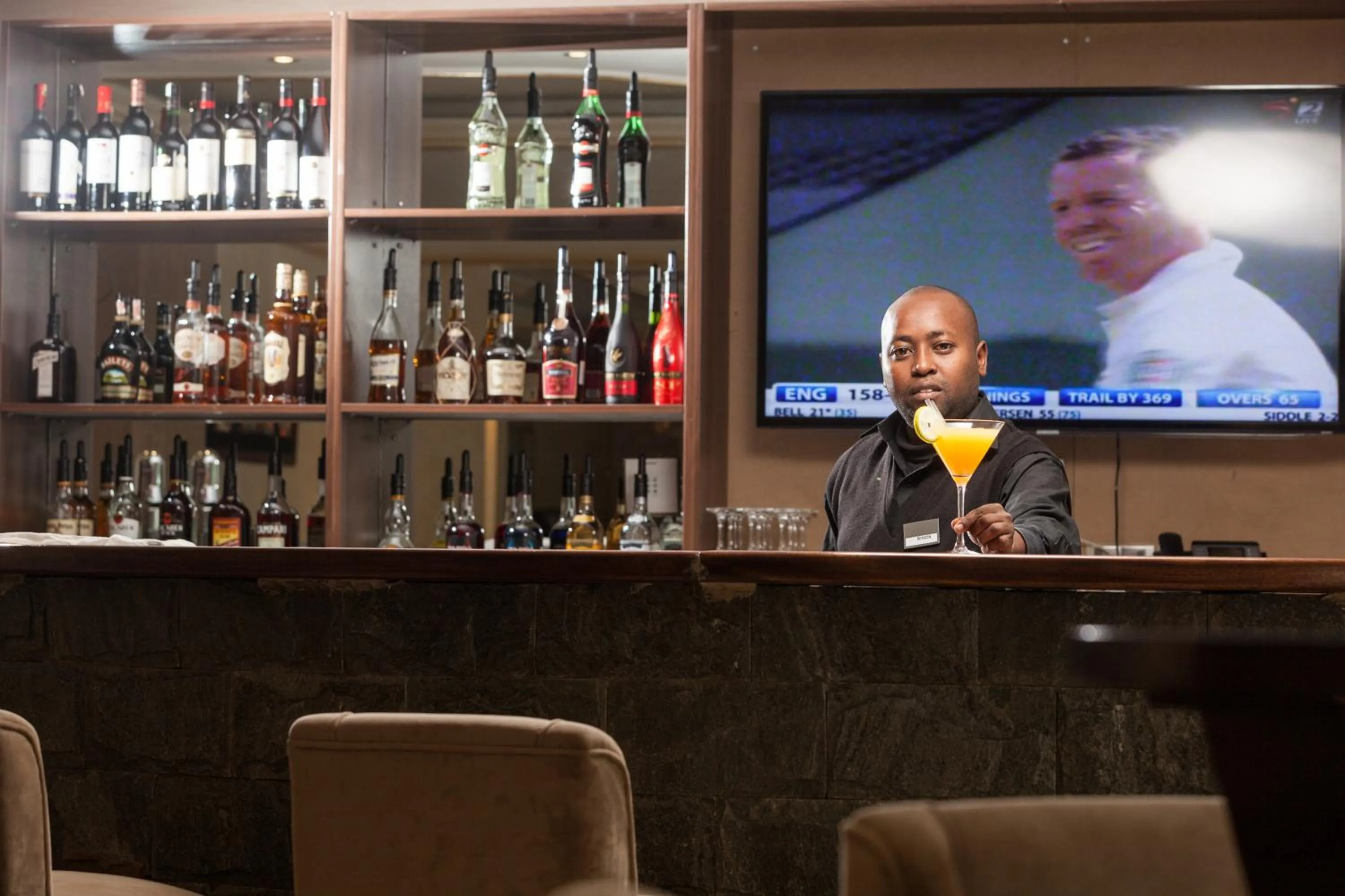 Lounge or bar in Alba Hotel Meru