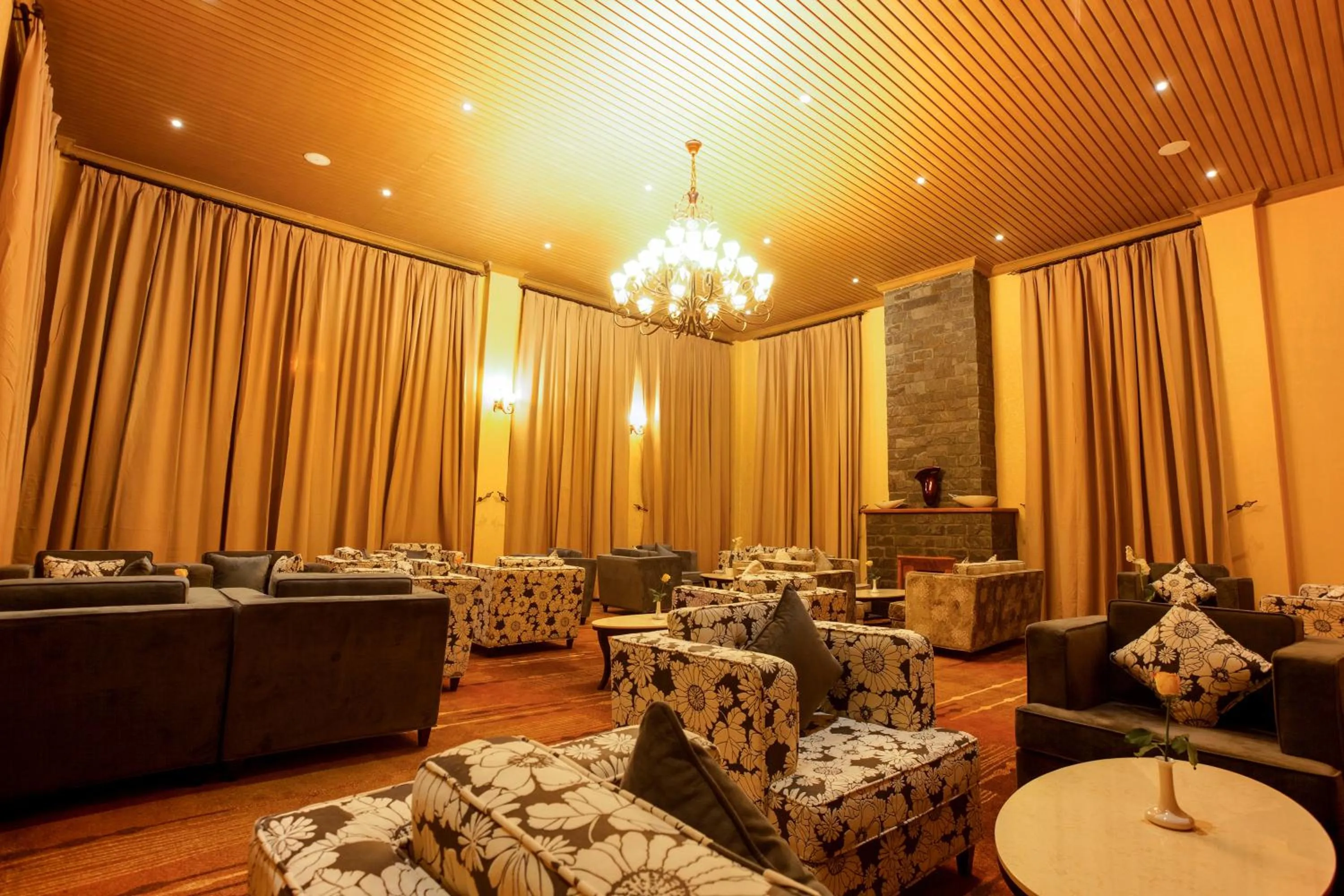 Lounge or bar in Alba Hotel Meru