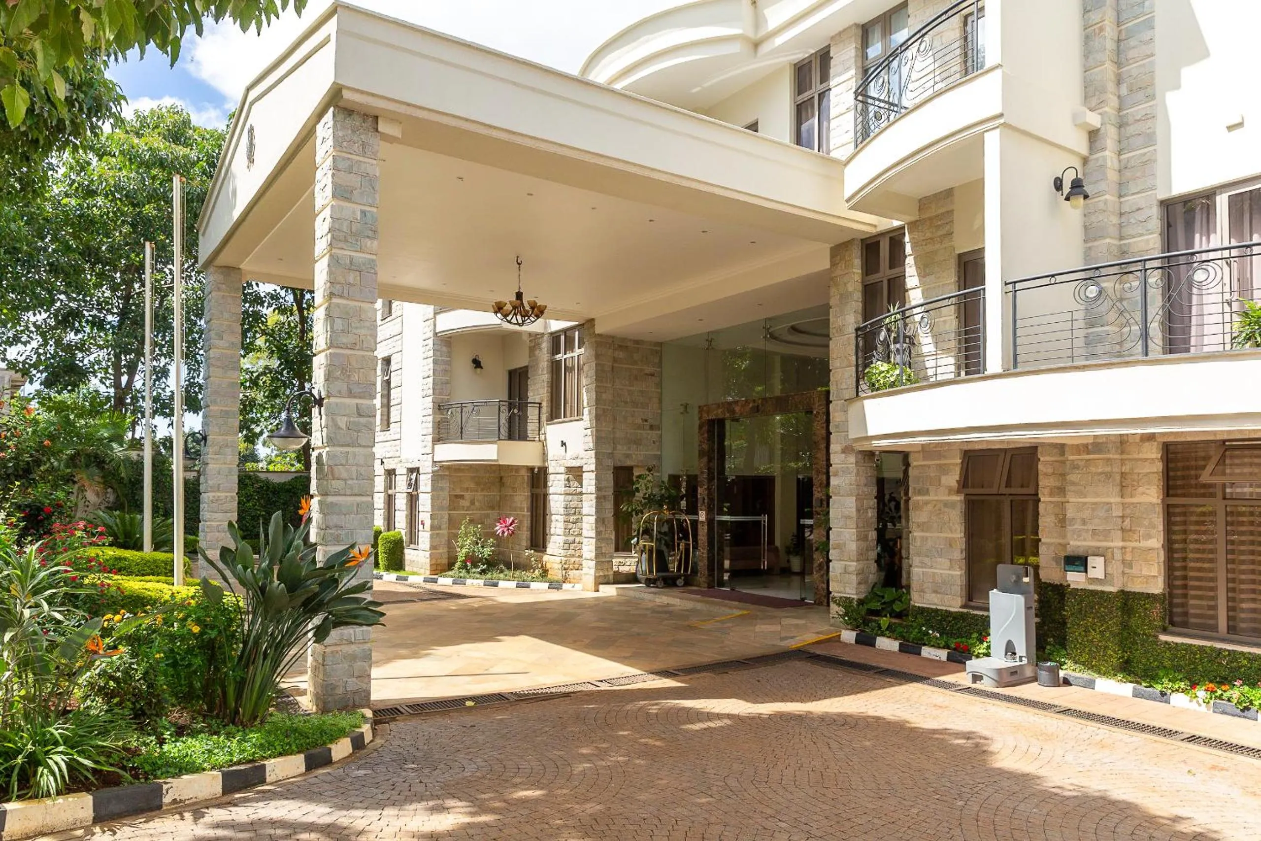 Property building in Alba Hotel Meru