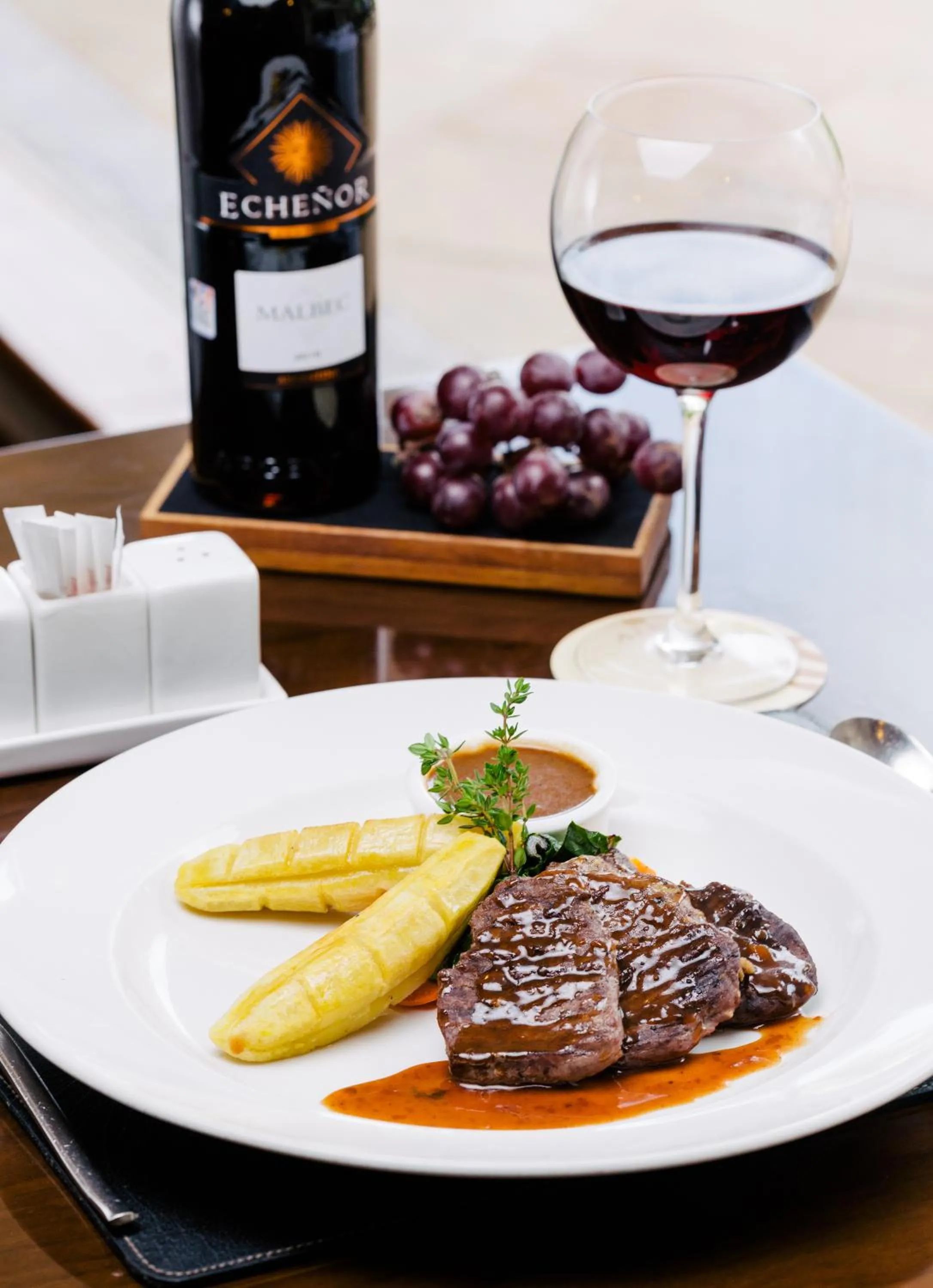 Food close-up in Alba Hotel Meru