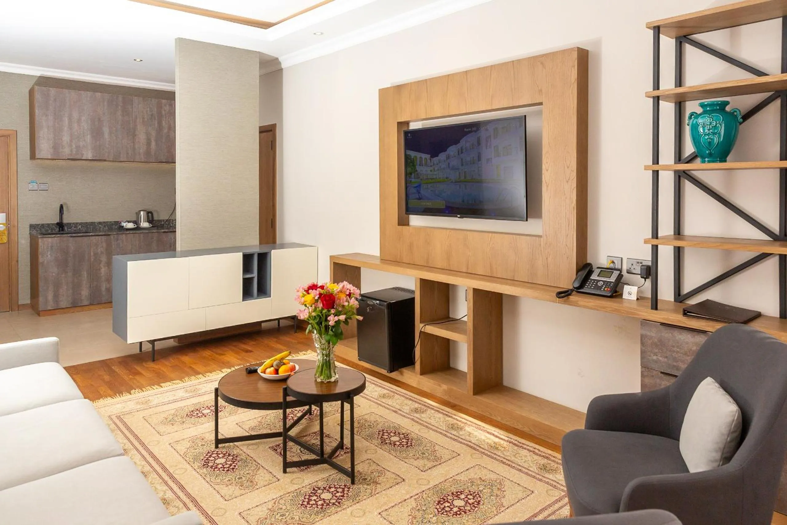 Living room in Alba Hotel Meru