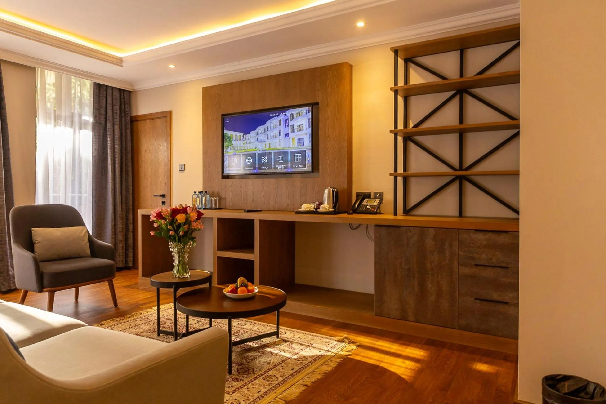 Living room in Alba Hotel Meru