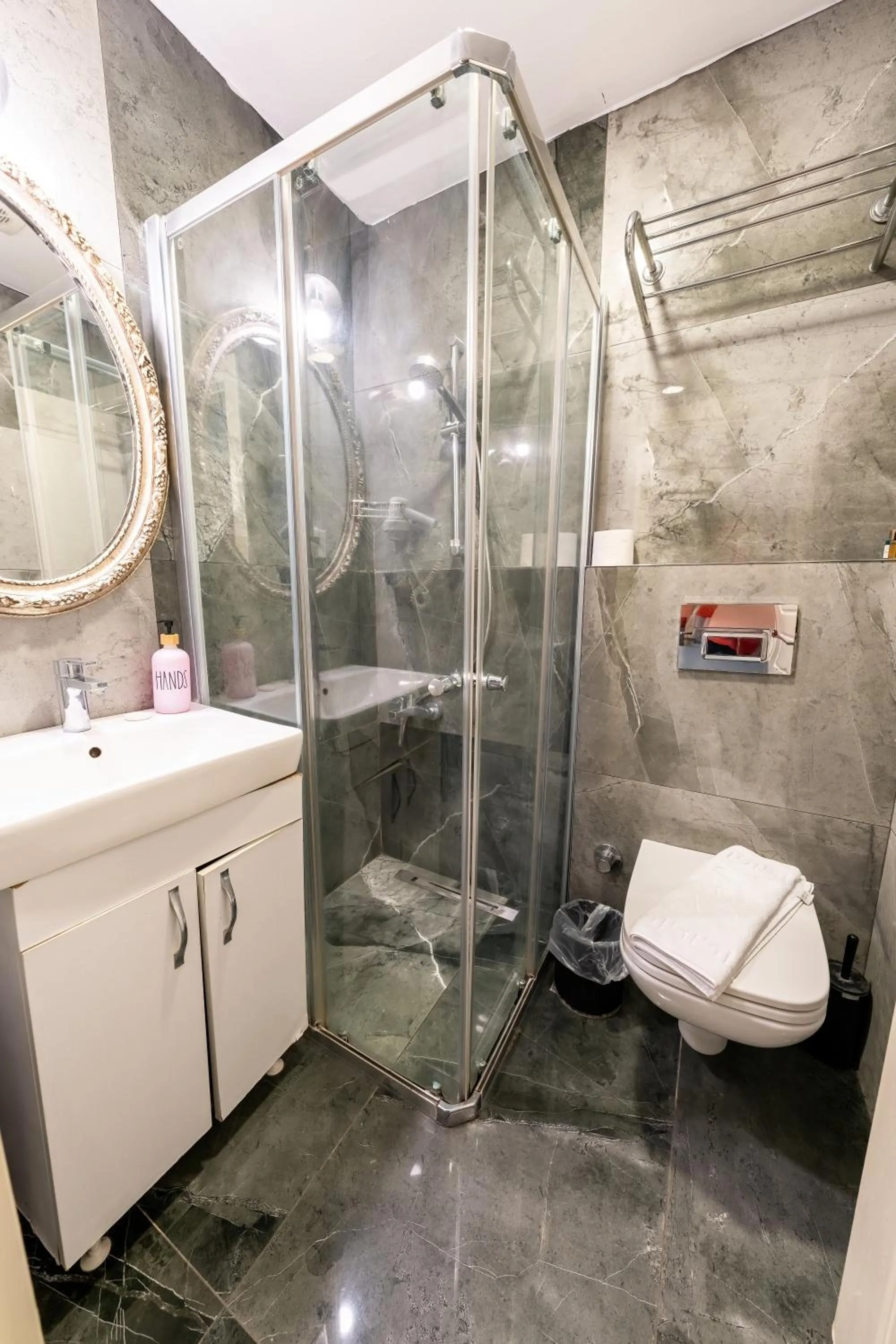 Bathroom in Diamond Royal Hotel