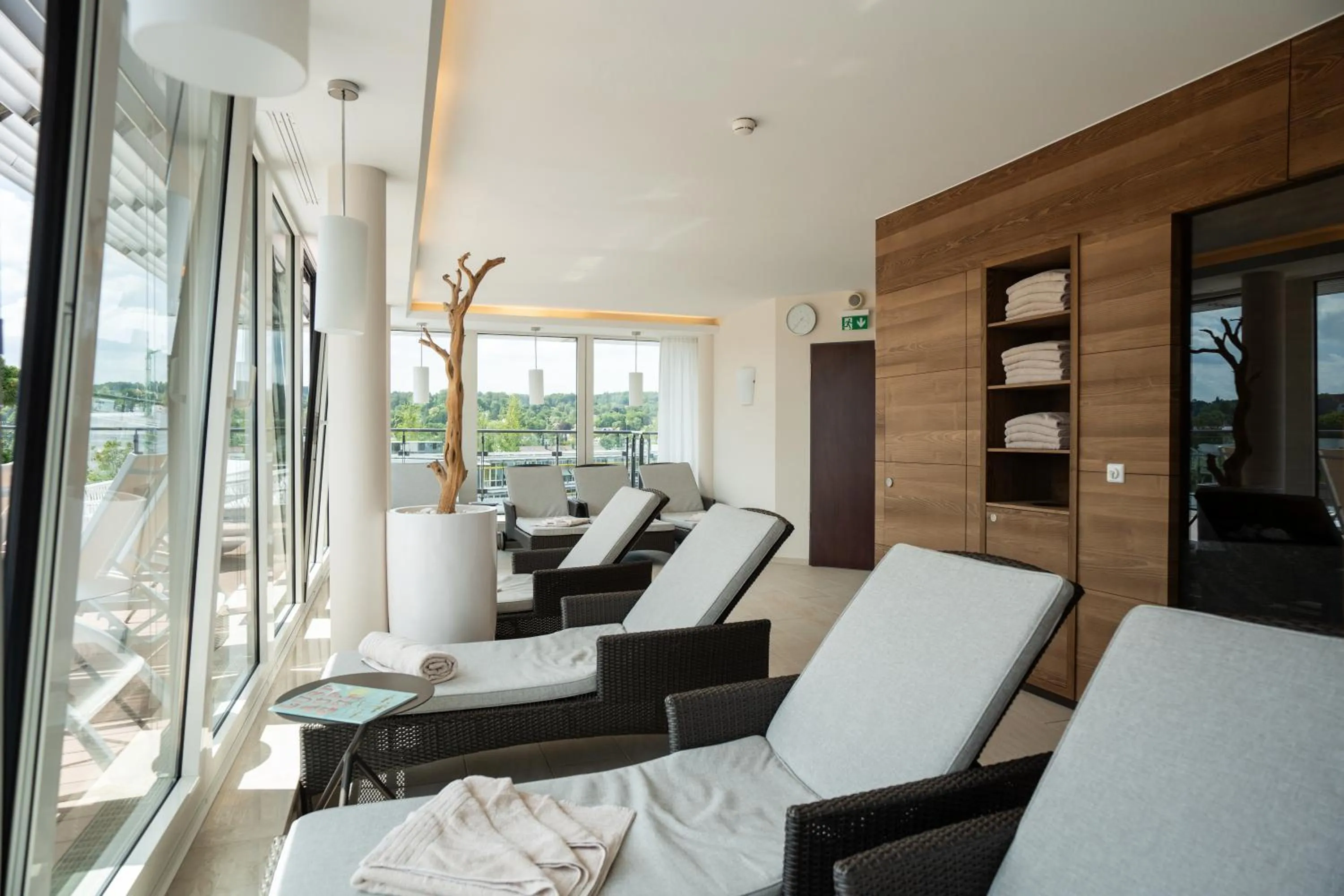 Spa and wellness centre/facilities in Hotel Vier Jahreszeiten Starnberg