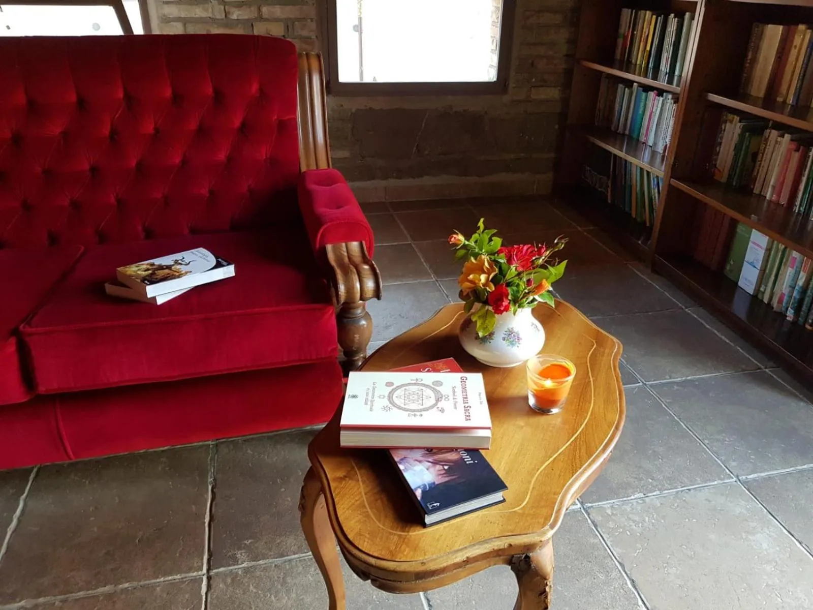 Library in Torrenova di Assisi Country House