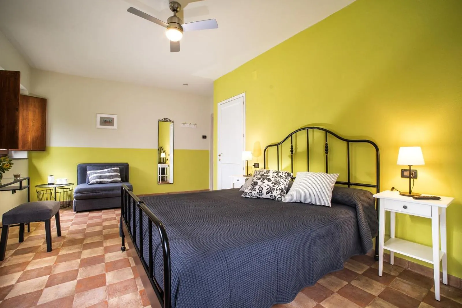 Bed in Torrenova di Assisi Country House