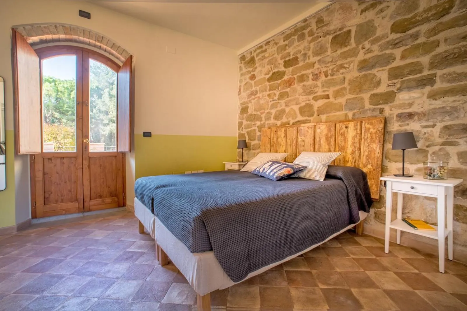 Bed in Torrenova di Assisi Country House