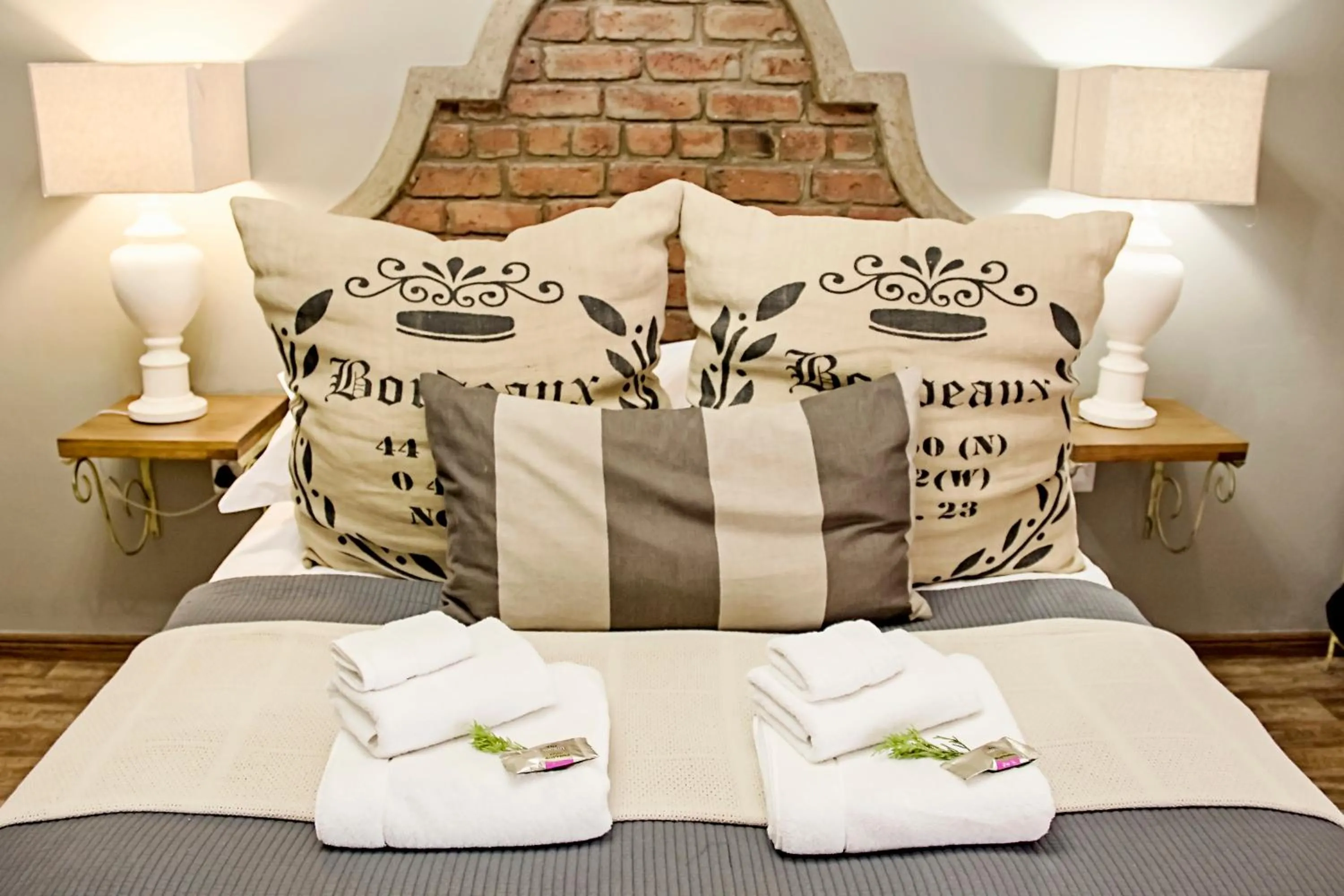 Bed in Cape Karoo Guesthouse