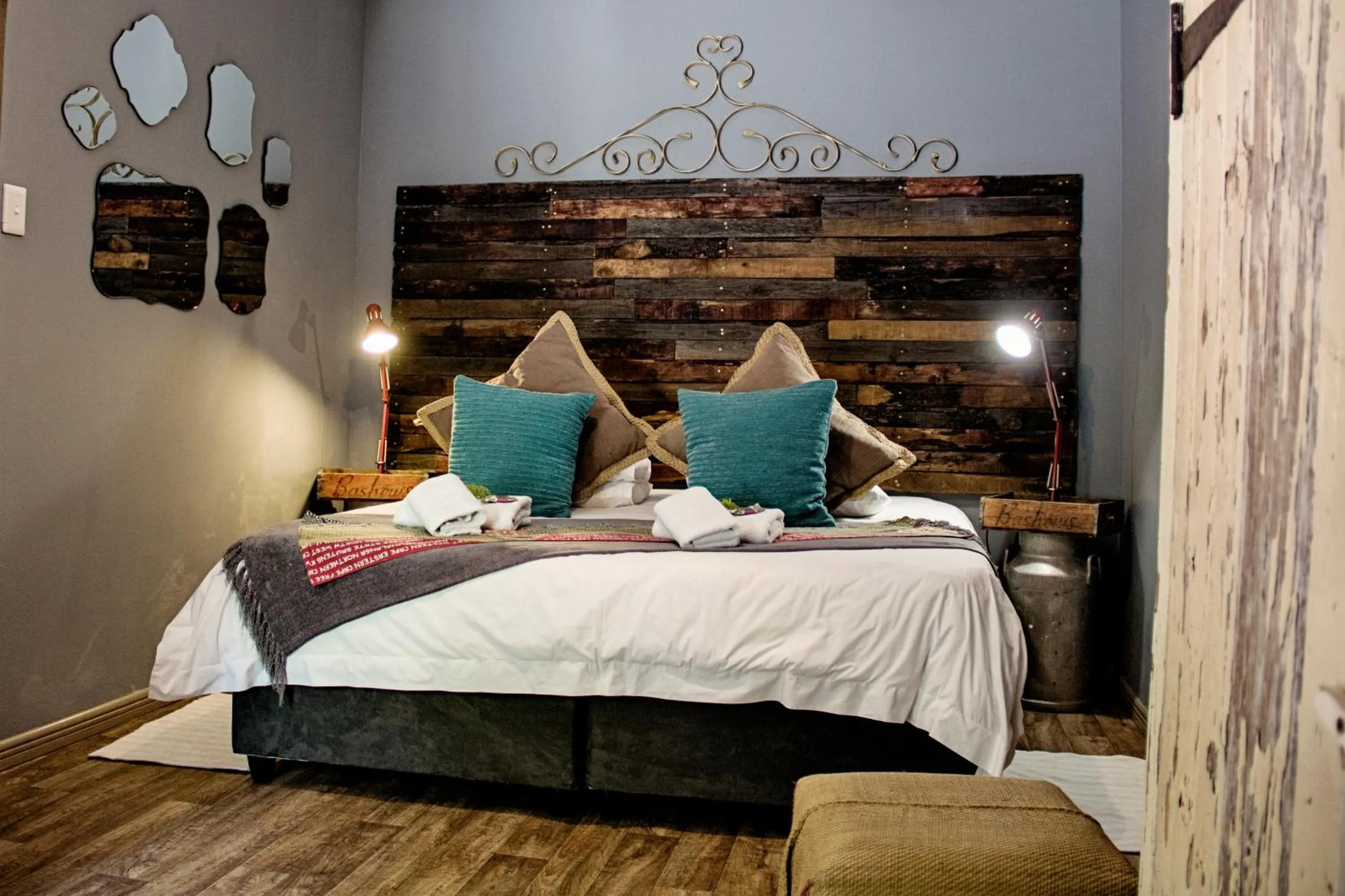 Bed in Cape Karoo Guesthouse