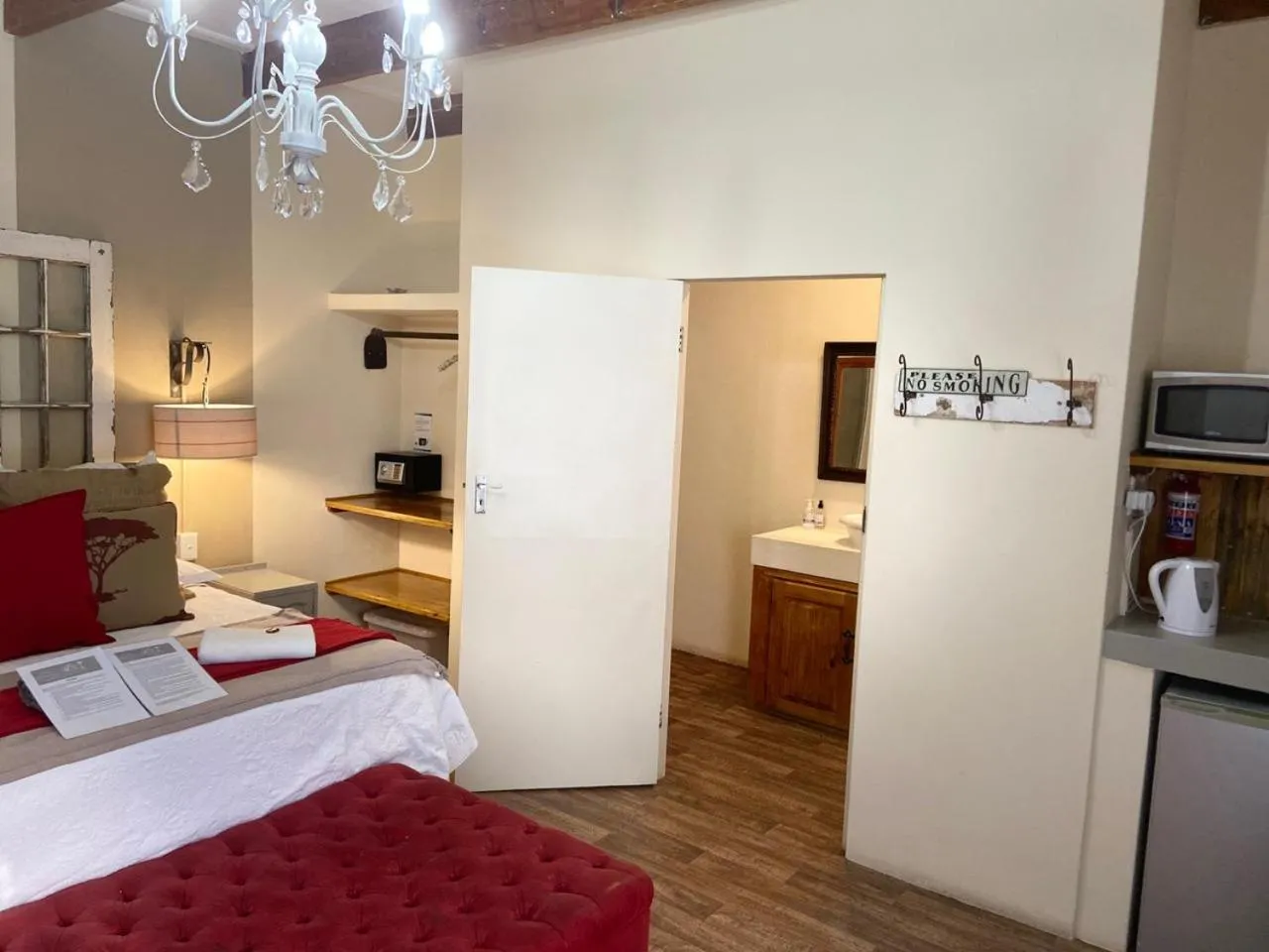 Bed in Cape Karoo Guesthouse