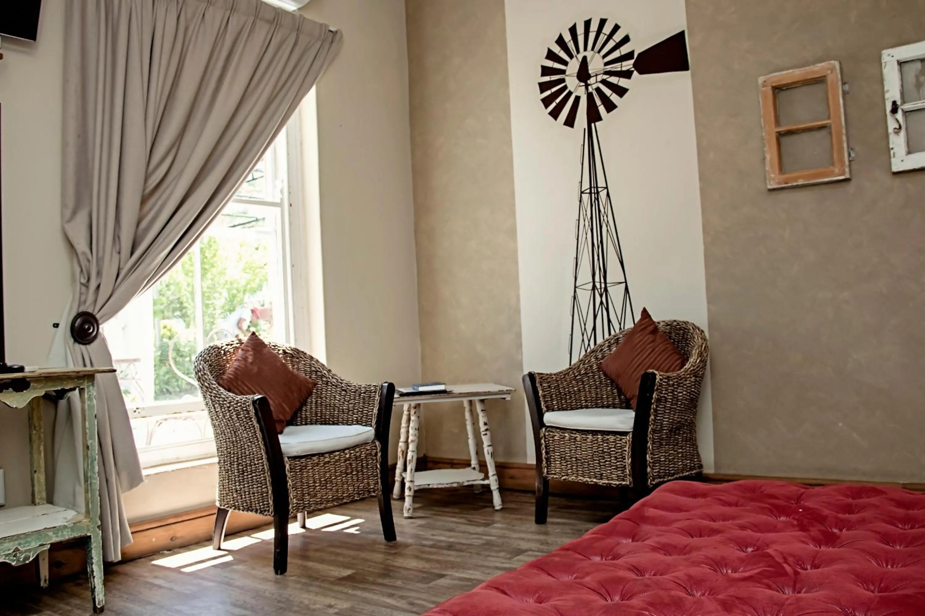 Bed in Cape Karoo Guesthouse