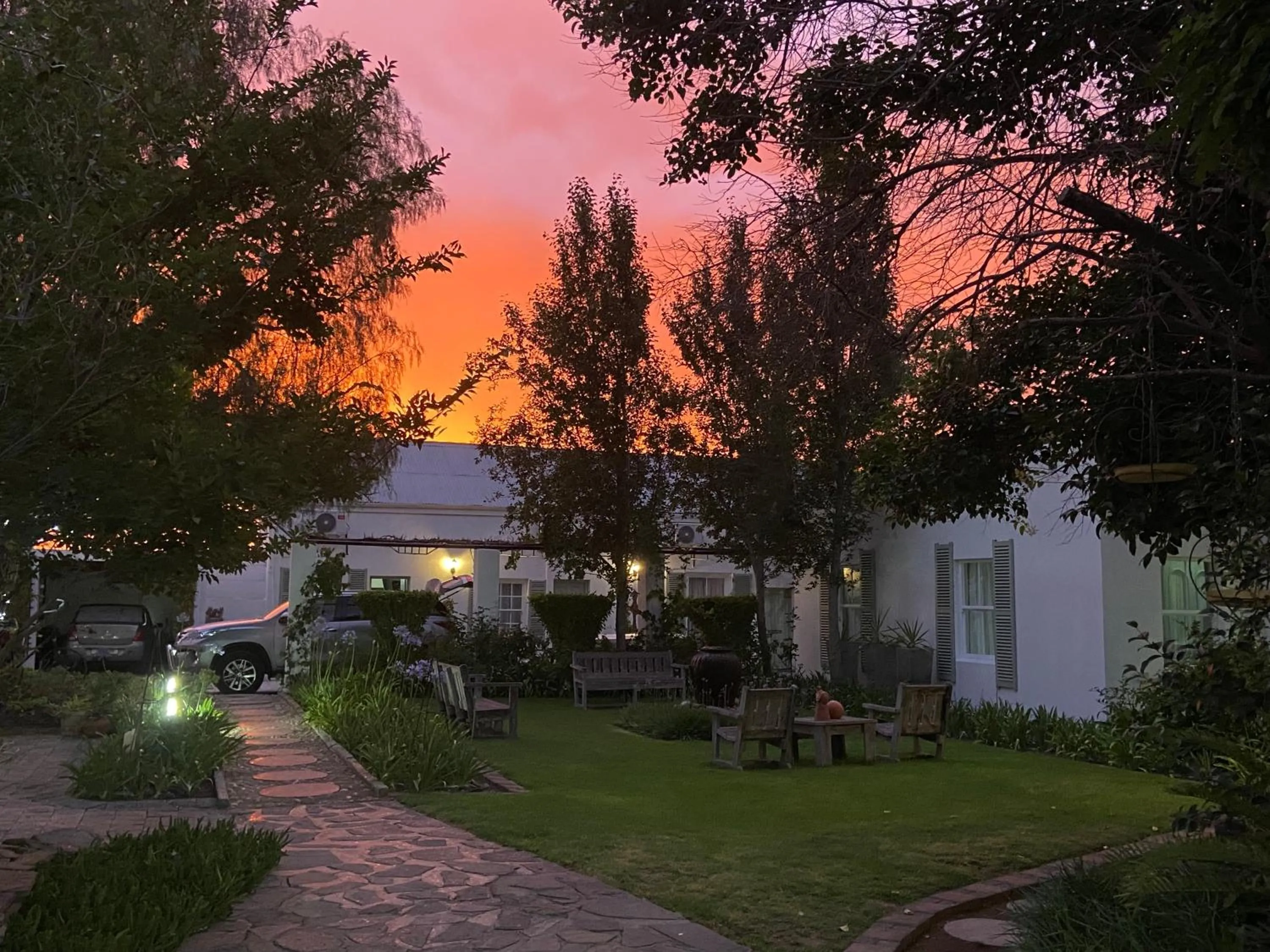 Garden in Cape Karoo Guesthouse