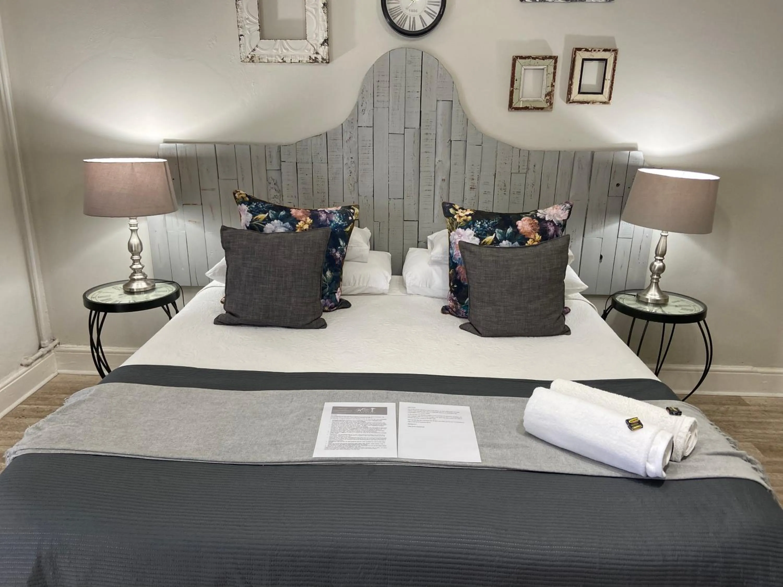 Bed in Cape Karoo Guesthouse