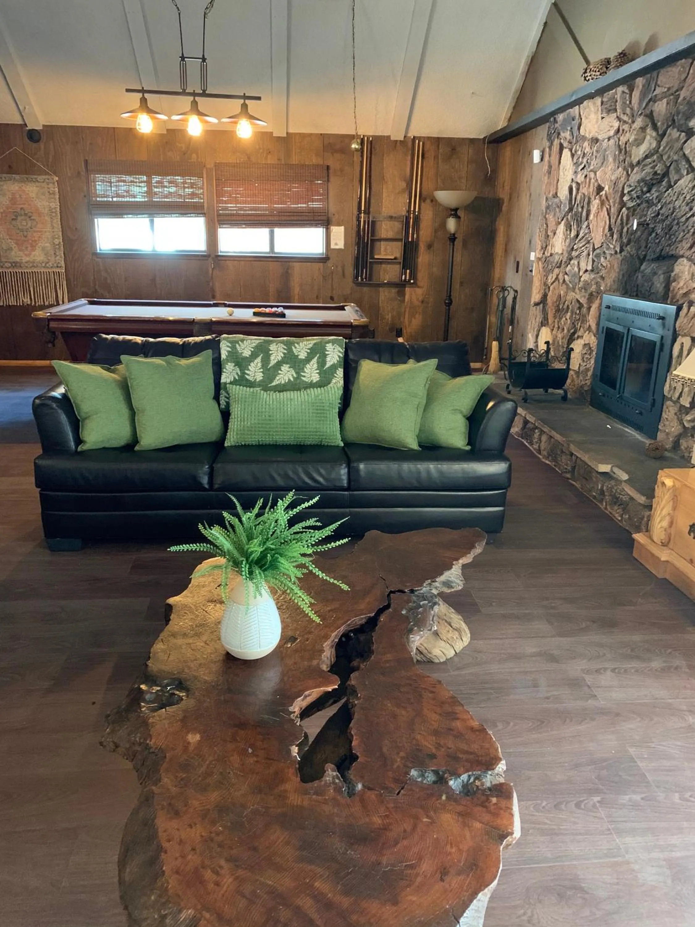 Living room in Grey Squirrel Resort