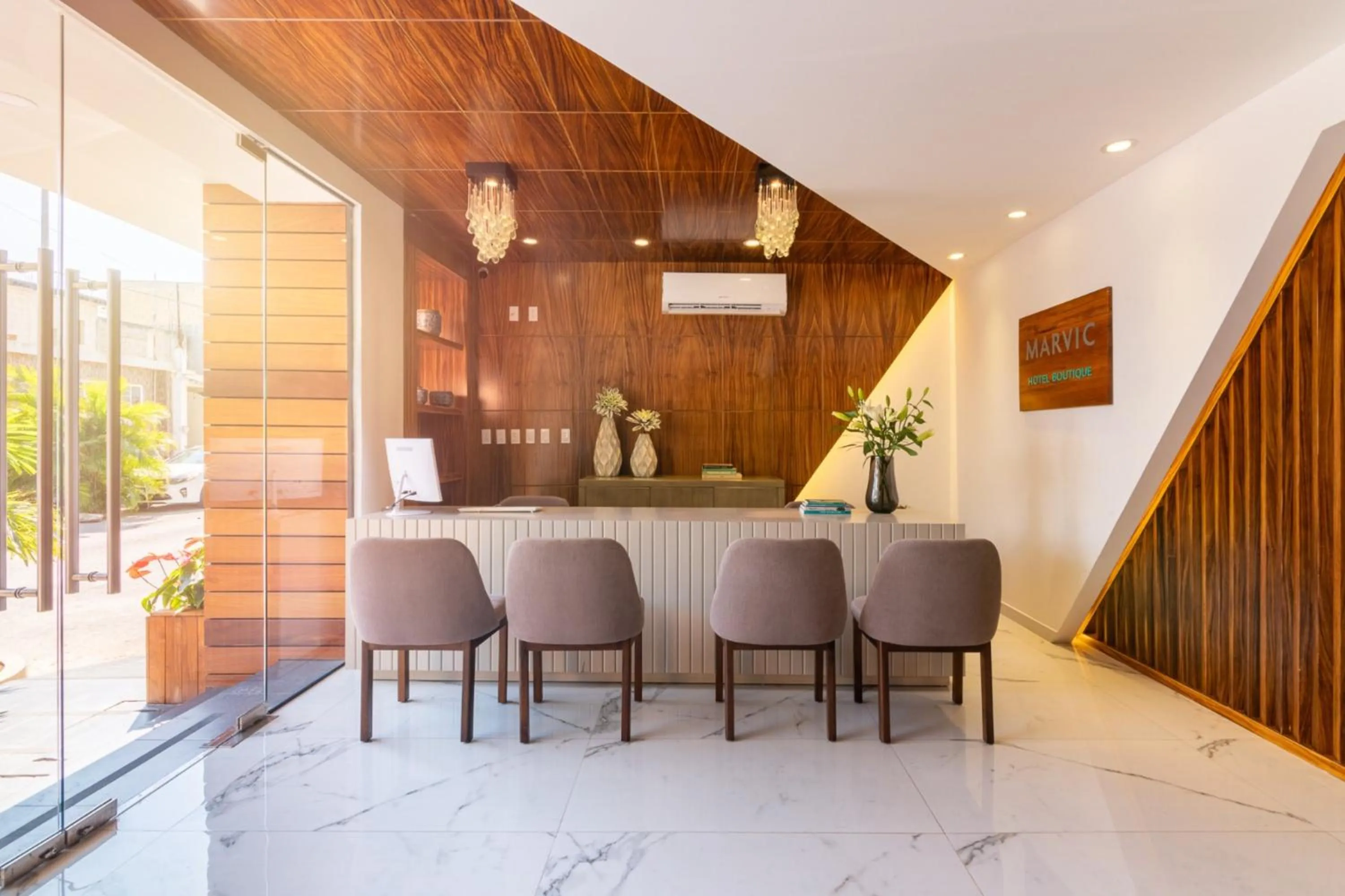 Lobby or reception in Marvic Hotel Boutique