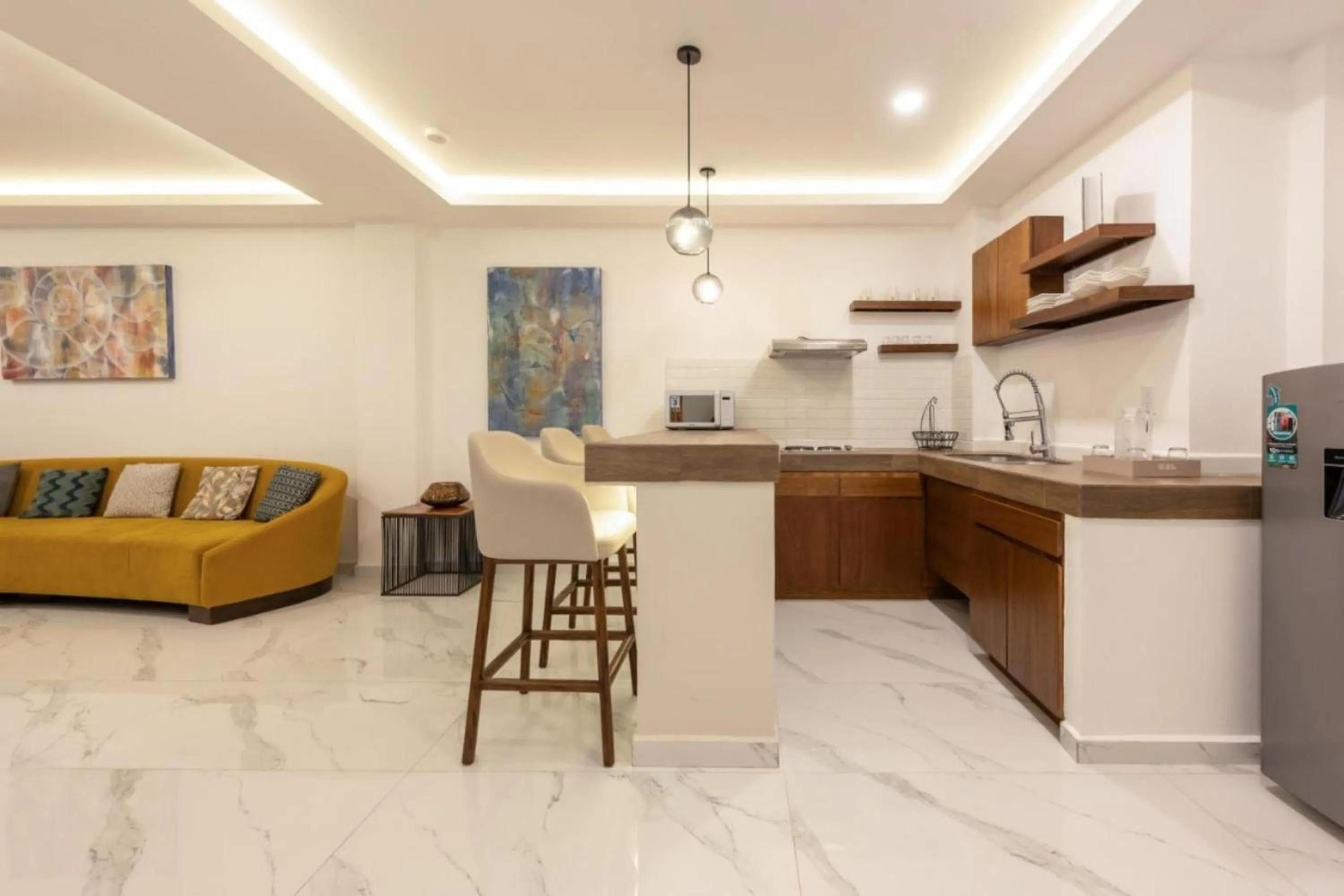 Living room in Marvic Hotel Boutique