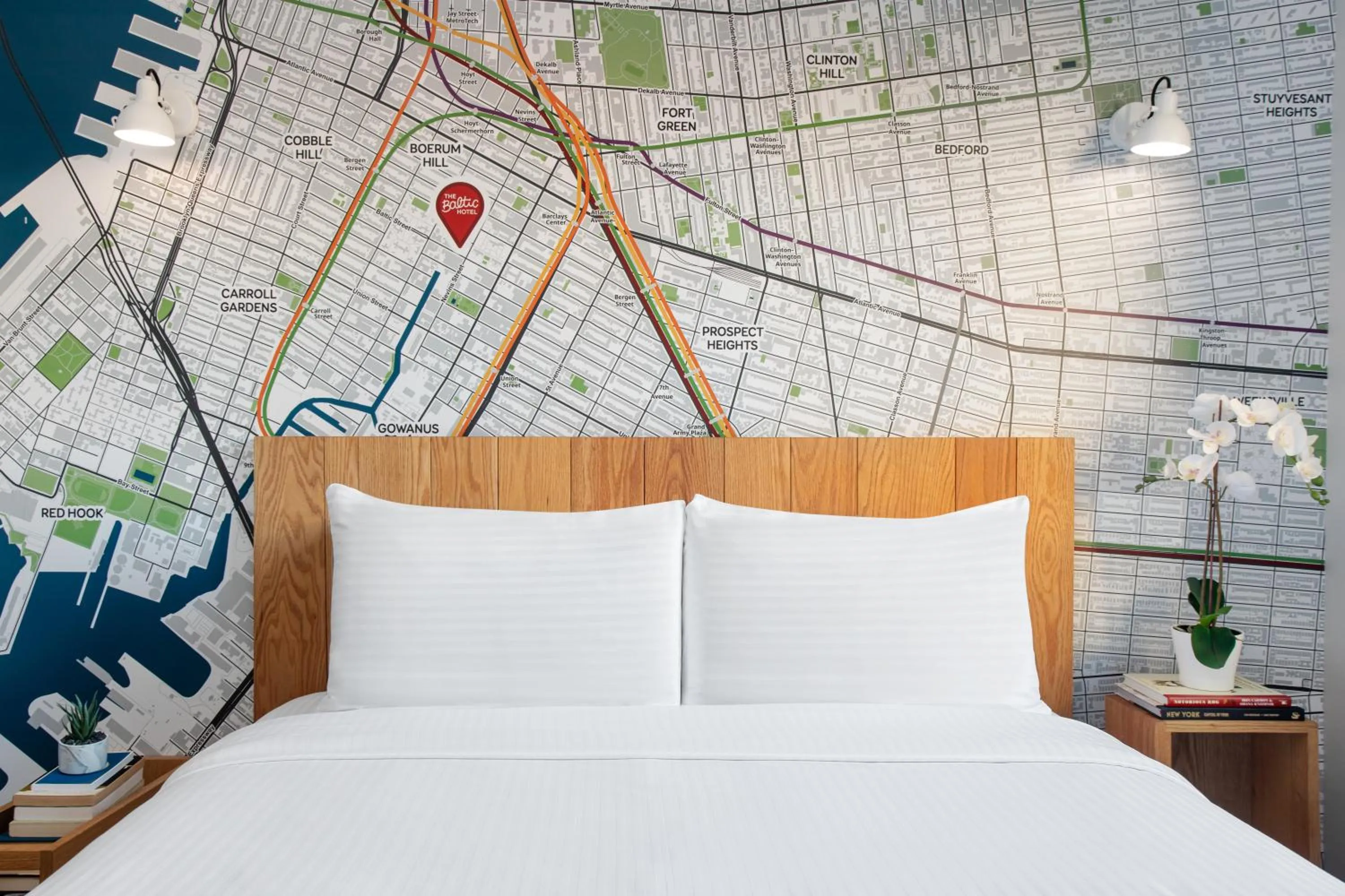 Bedroom, Bed in The Baltic Hotel