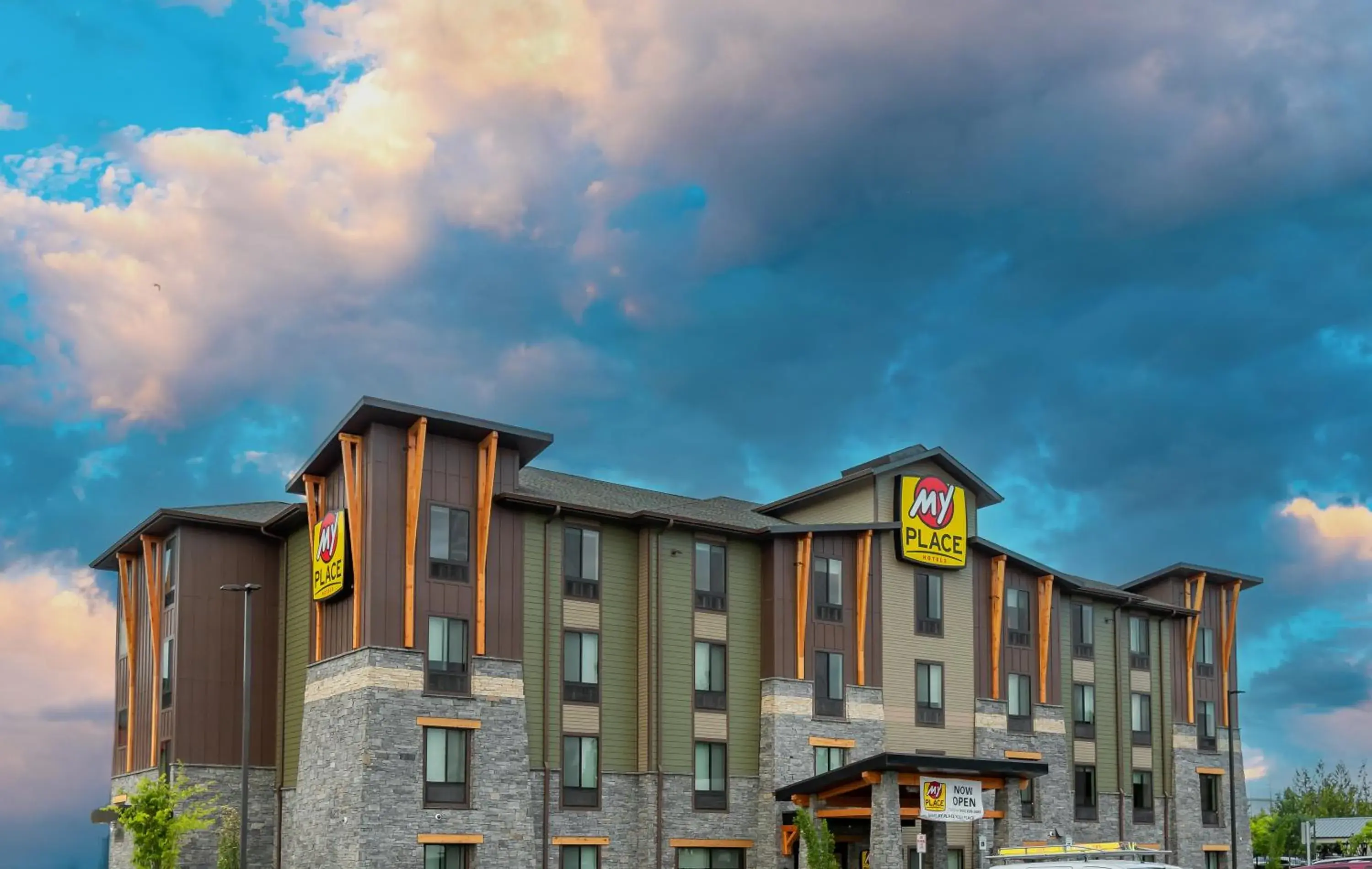 Property building in My Place Hotel-Portland East, OR Property building in My Place Hotel-Portland East, OR