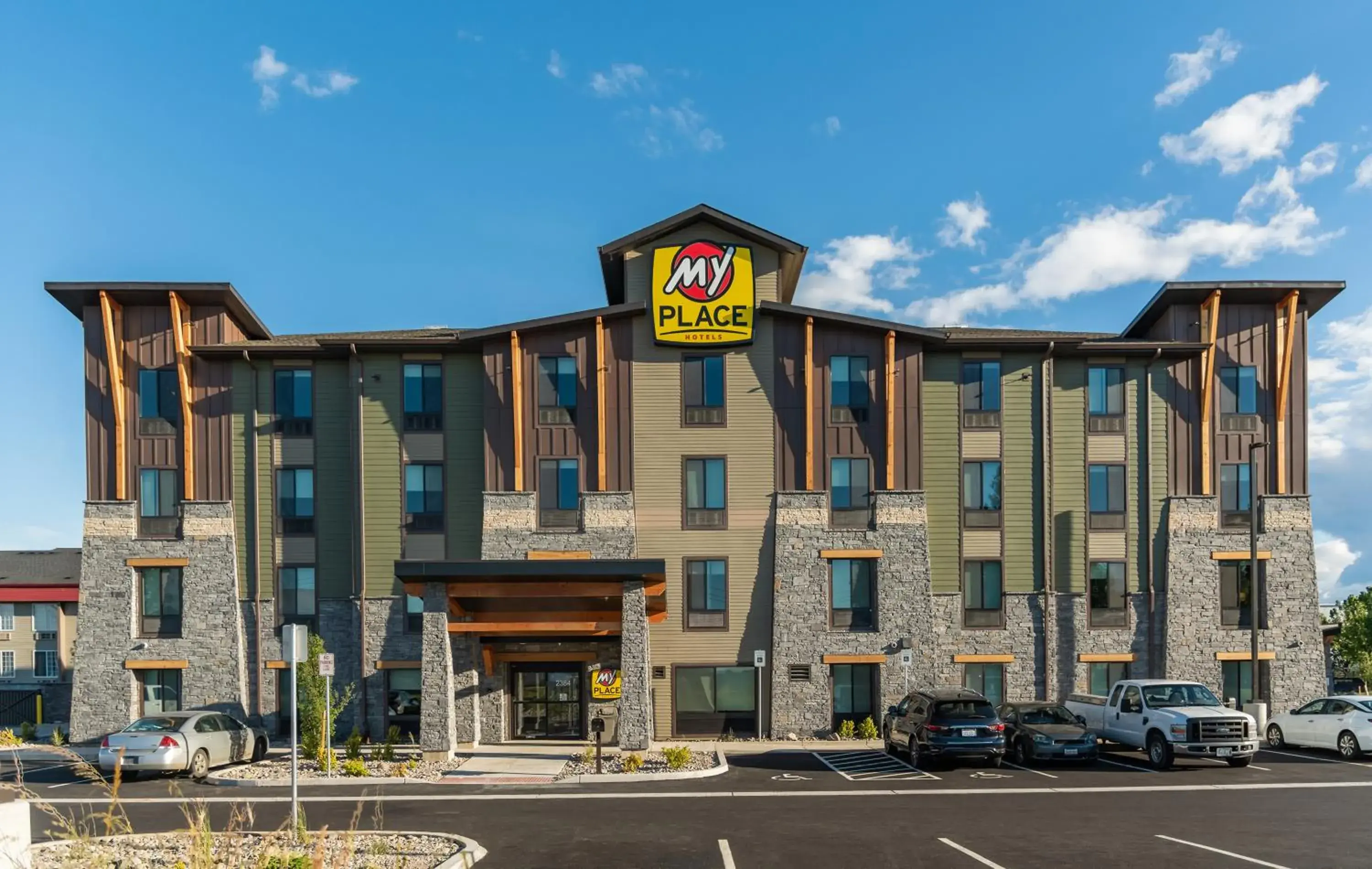 Property building in My Place Hotel-Portland East, OR Property building in My Place Hotel-Portland East, OR