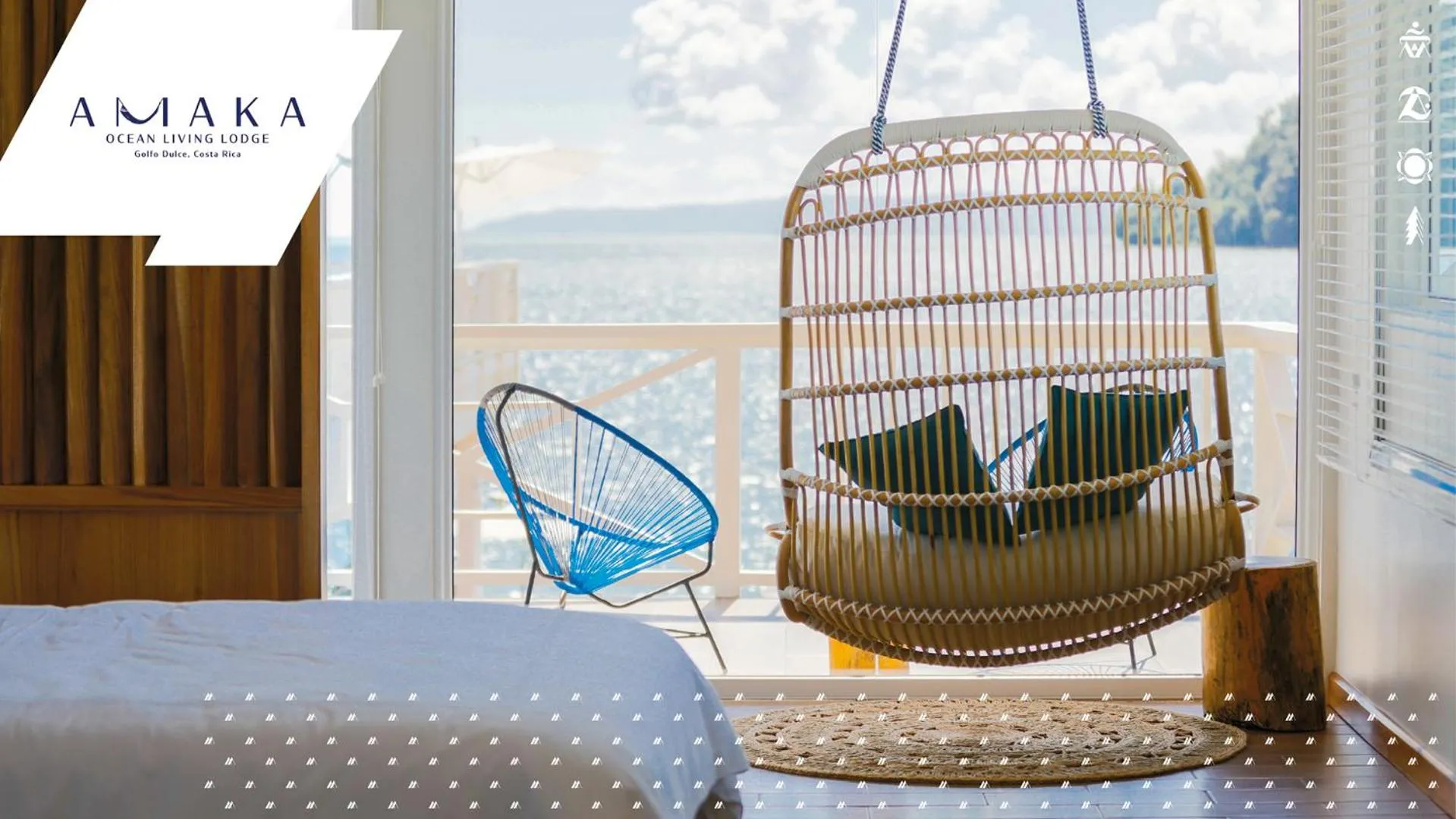 View (from property/room), Bed in Amaka Ocean Living Lodge