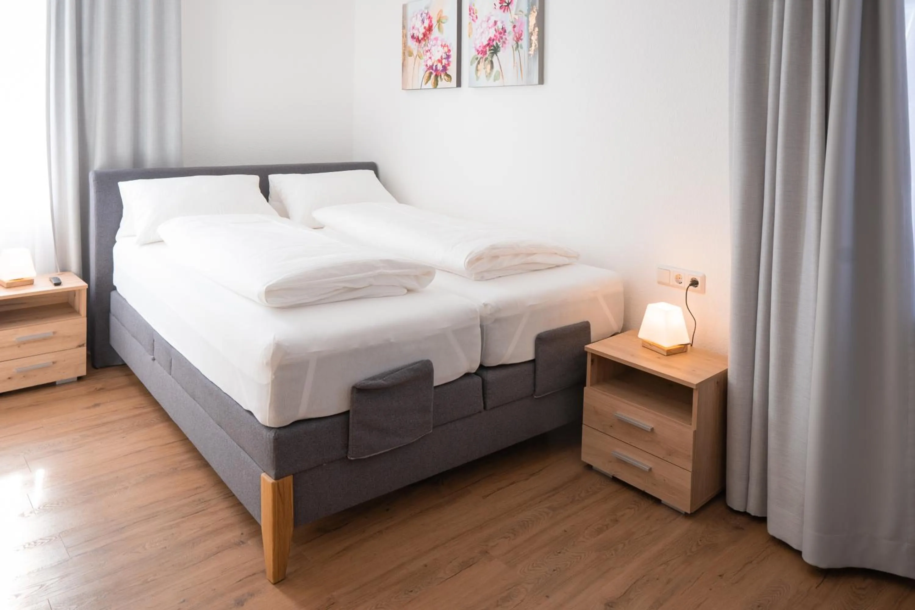 Bed in Hotel Dortmunder Hof