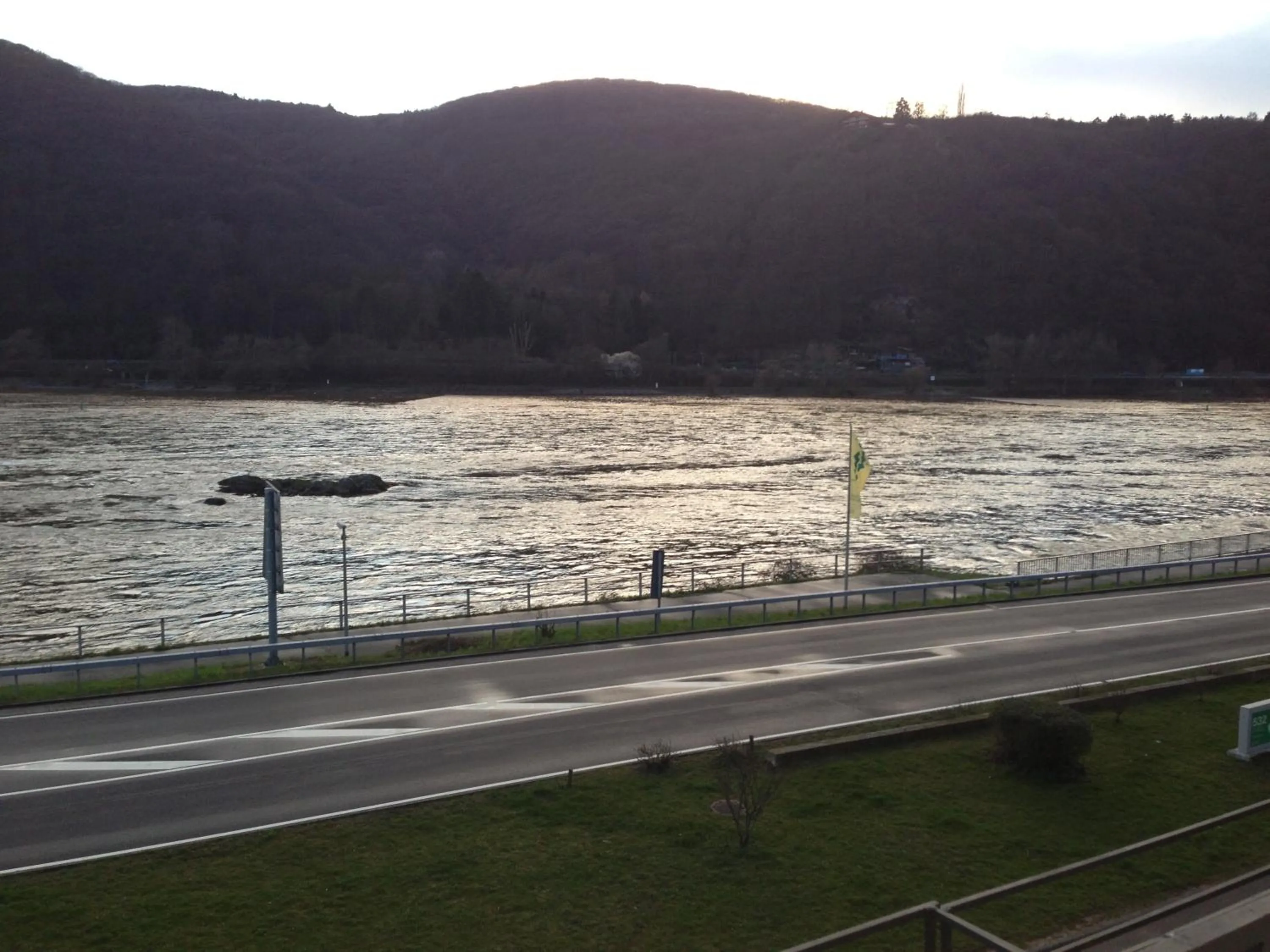 View (from property/room) in Rheinhotel Lamm