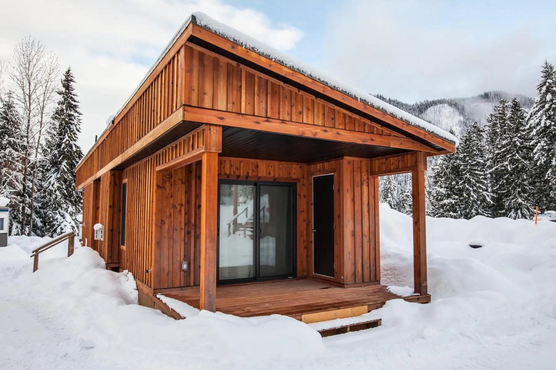 Patio in Boulder Mountain Resort