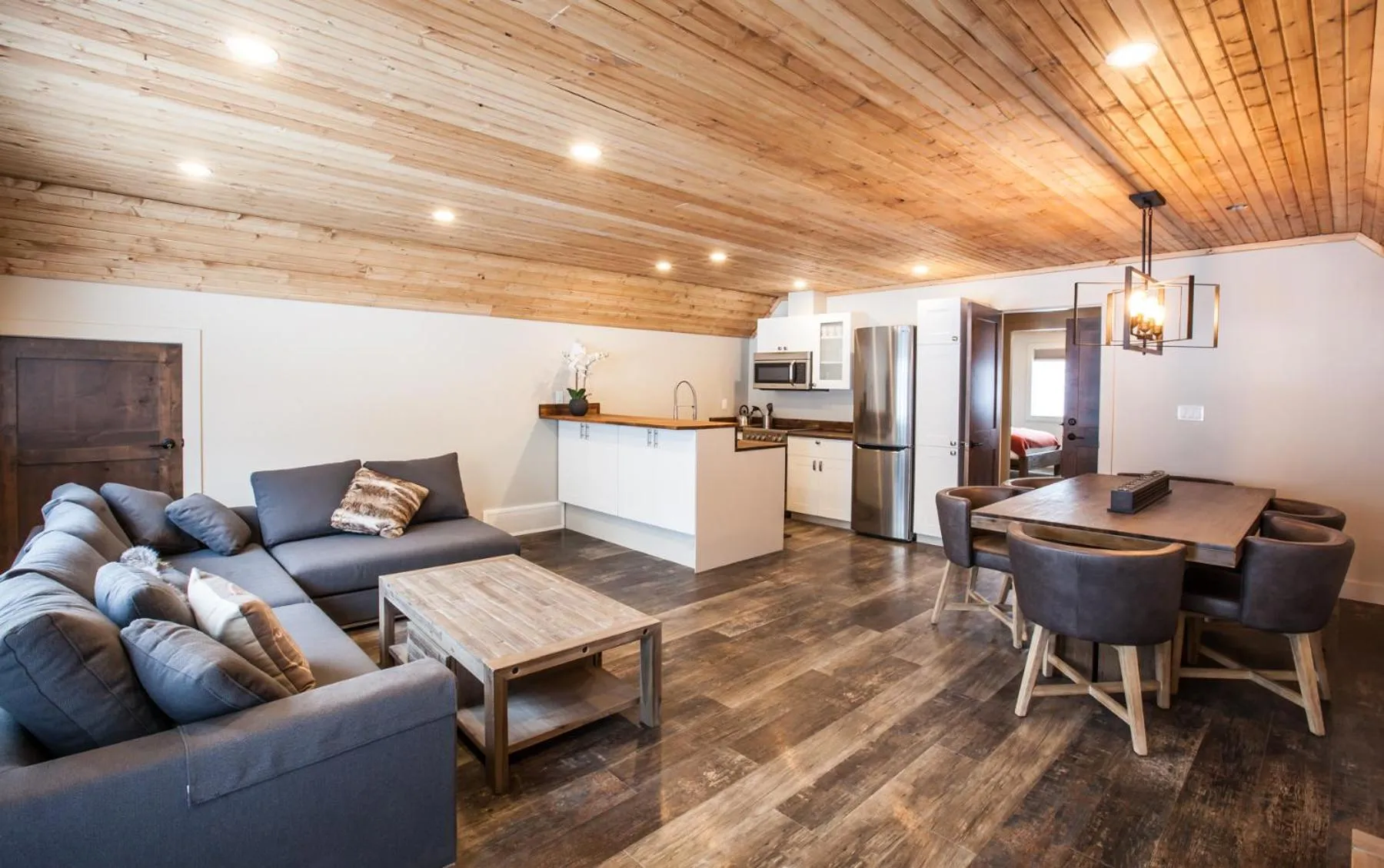 Living room in Boulder Mountain Resort