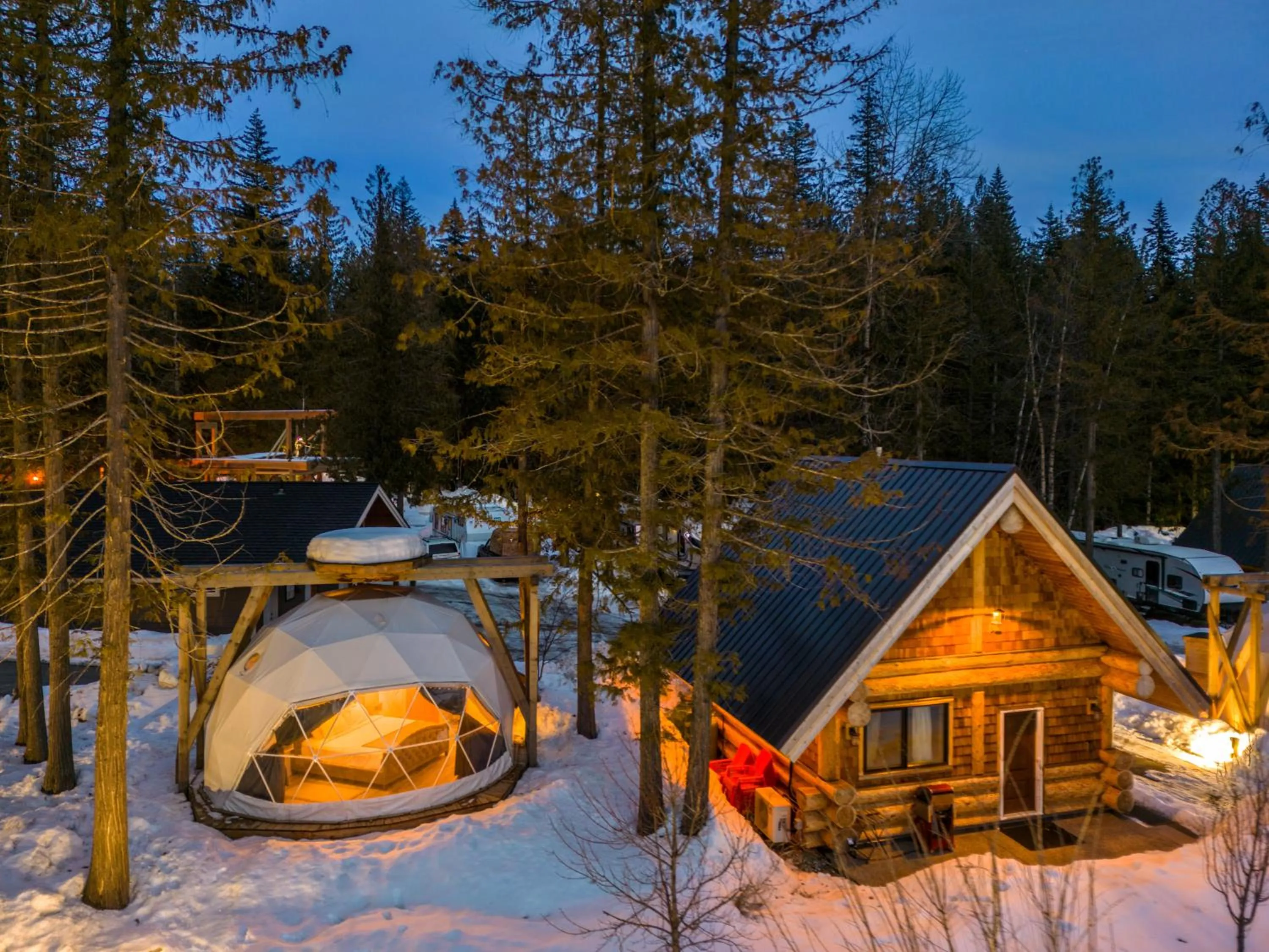 Winter in Boulder Mountain Resort