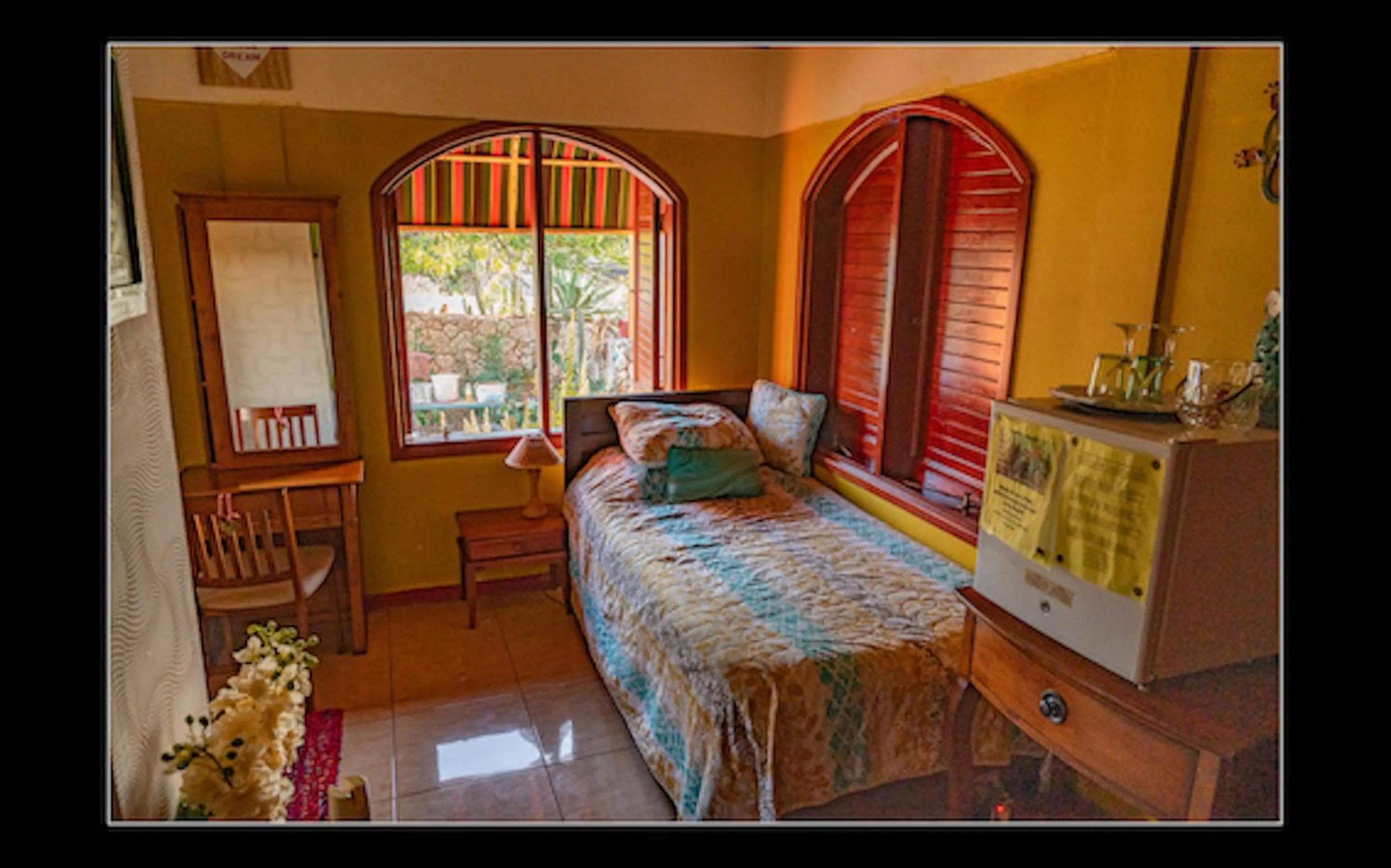 Bed in Fuego Mio Bed & Breakfast