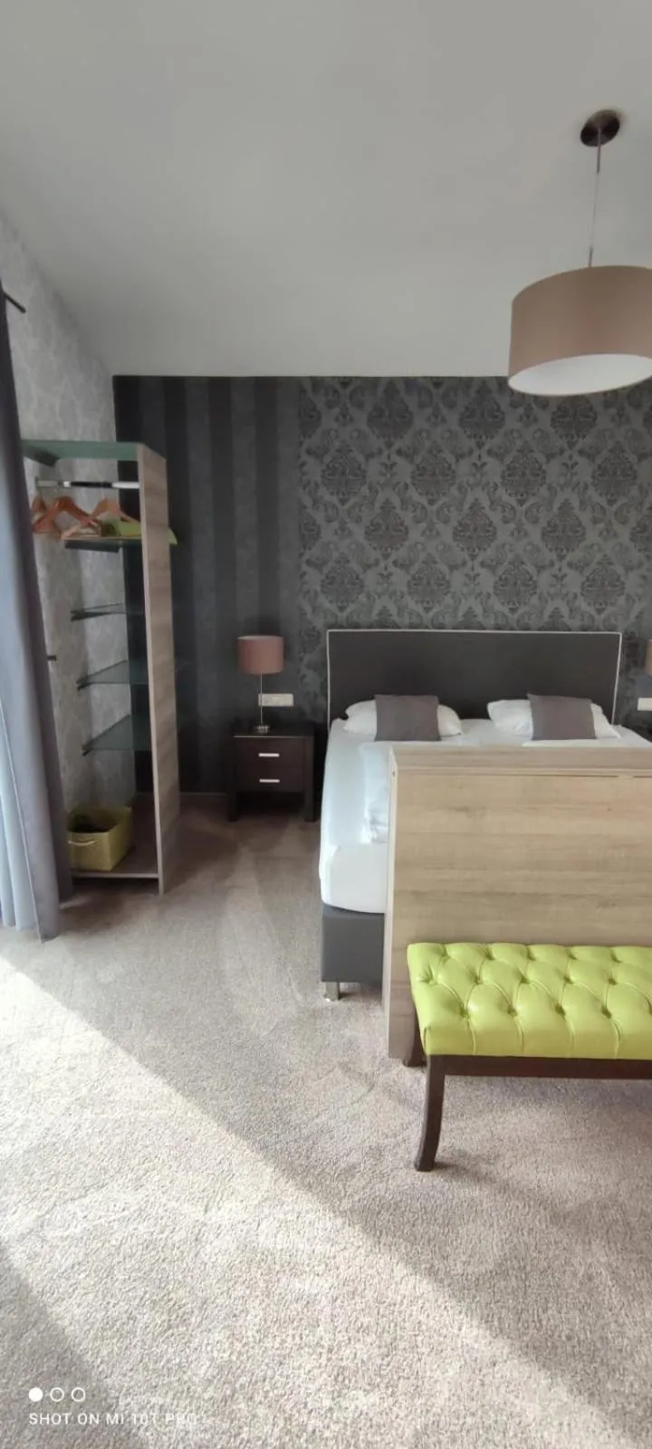 Photo of the whole room, Bed in Seehotel Losheim