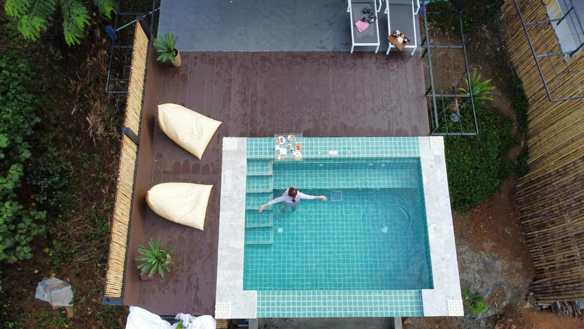 Swimming pool in Caligo Resort