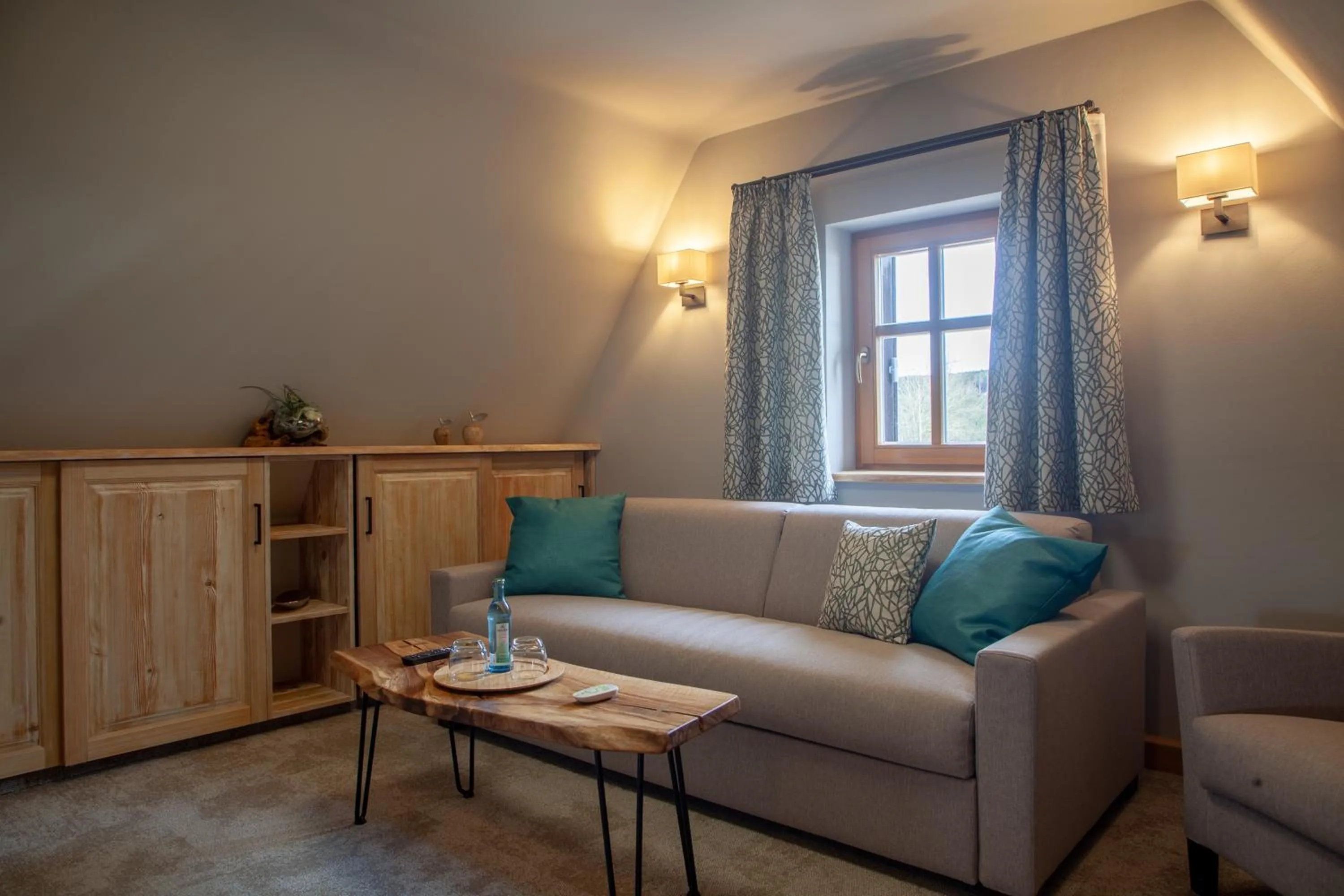 Living room in Naturhotel Gasthof Bärenfels