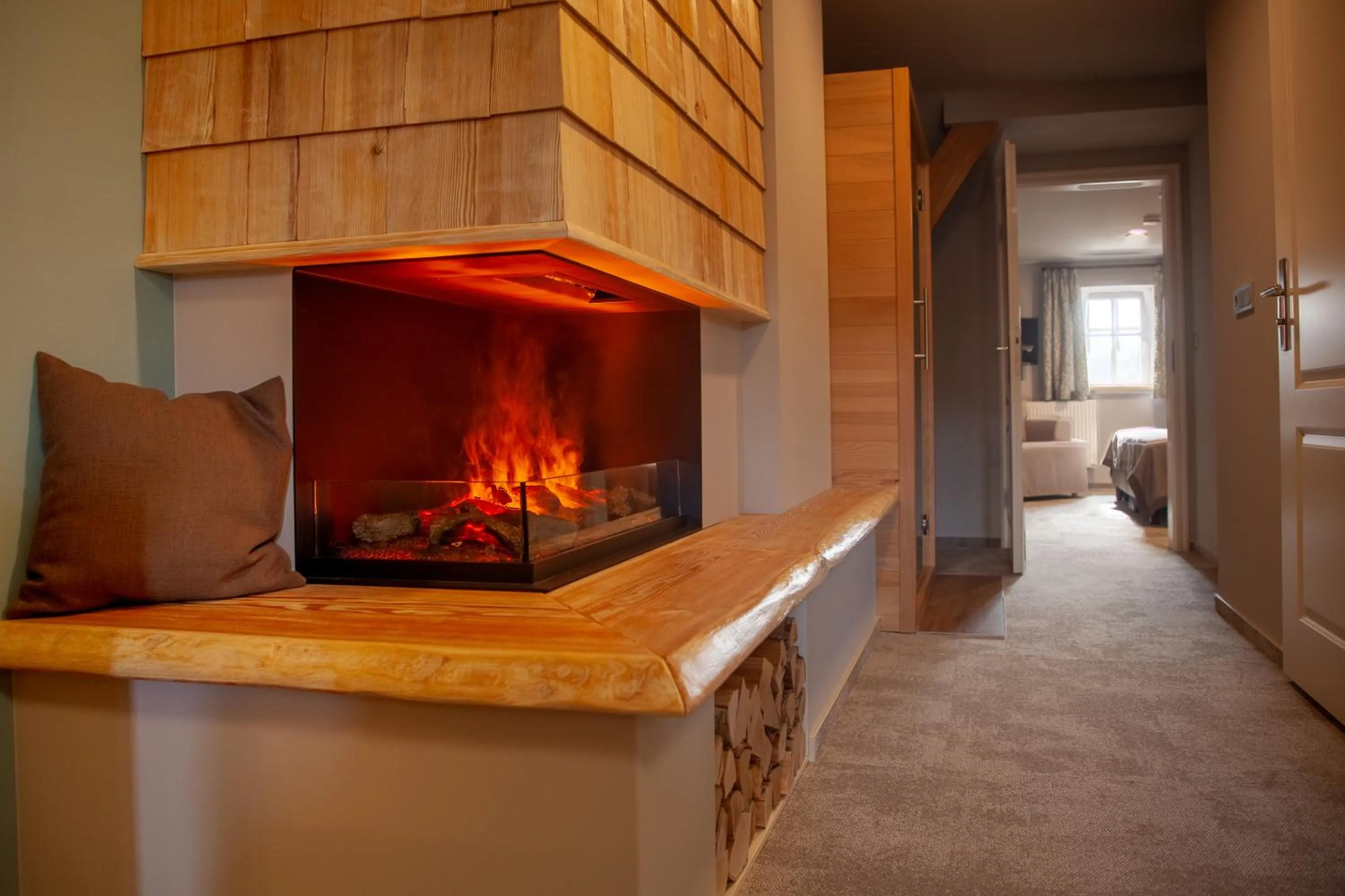 Living room in Naturhotel Gasthof Bärenfels