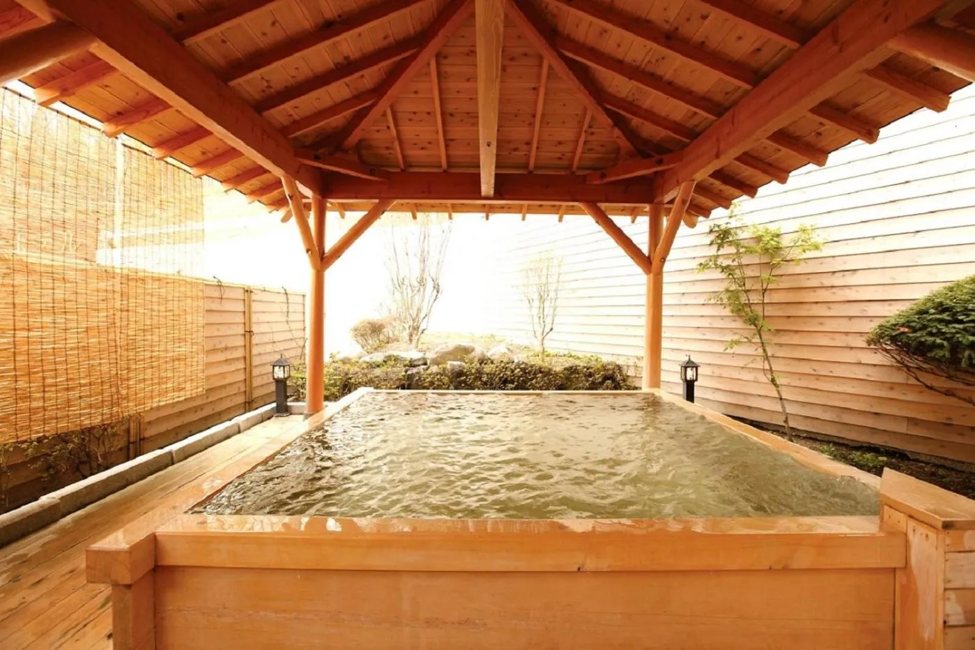 Open Air Bath in Fujisan Garden Hotel