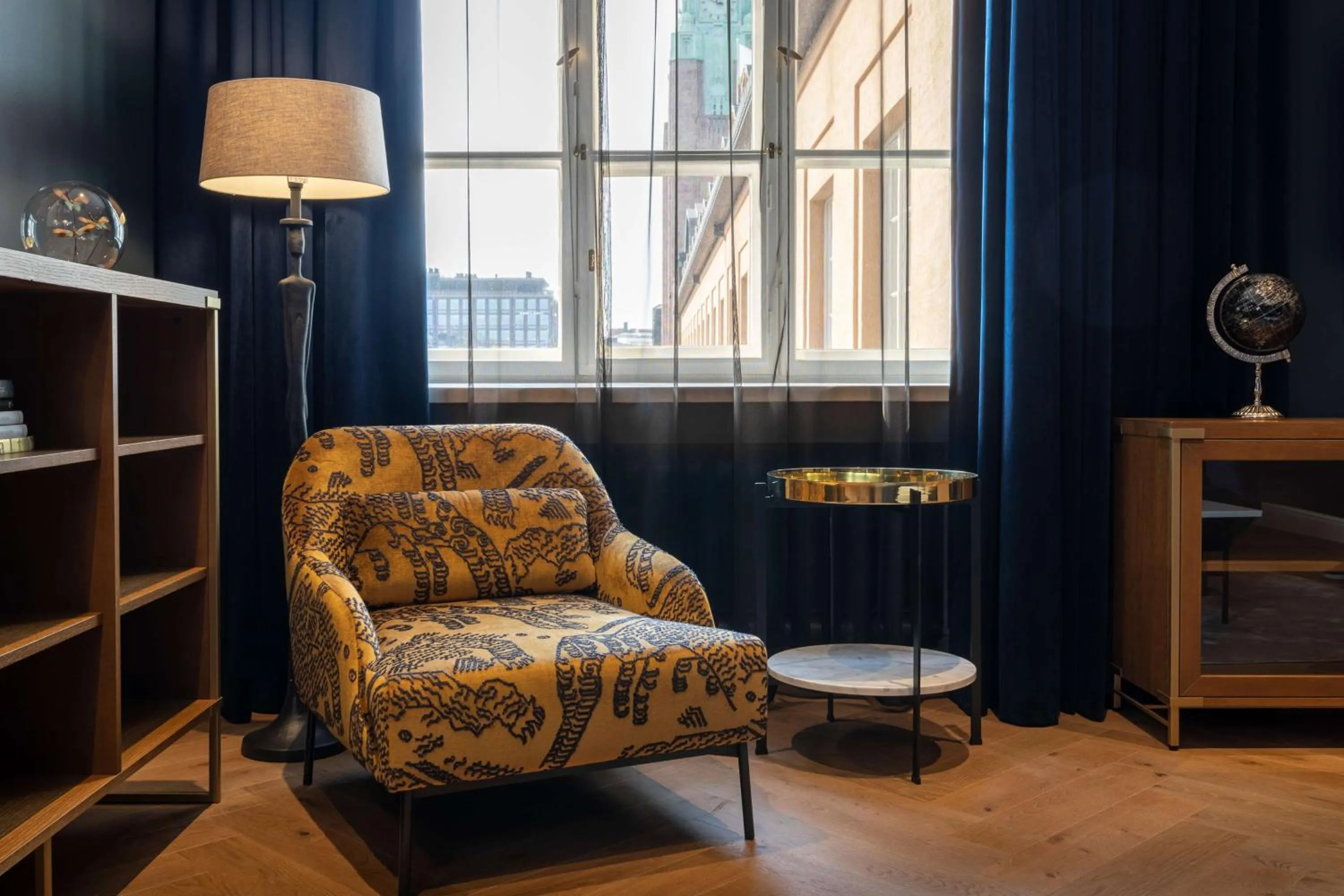 Bedroom in Scandic Grand Central Helsinki