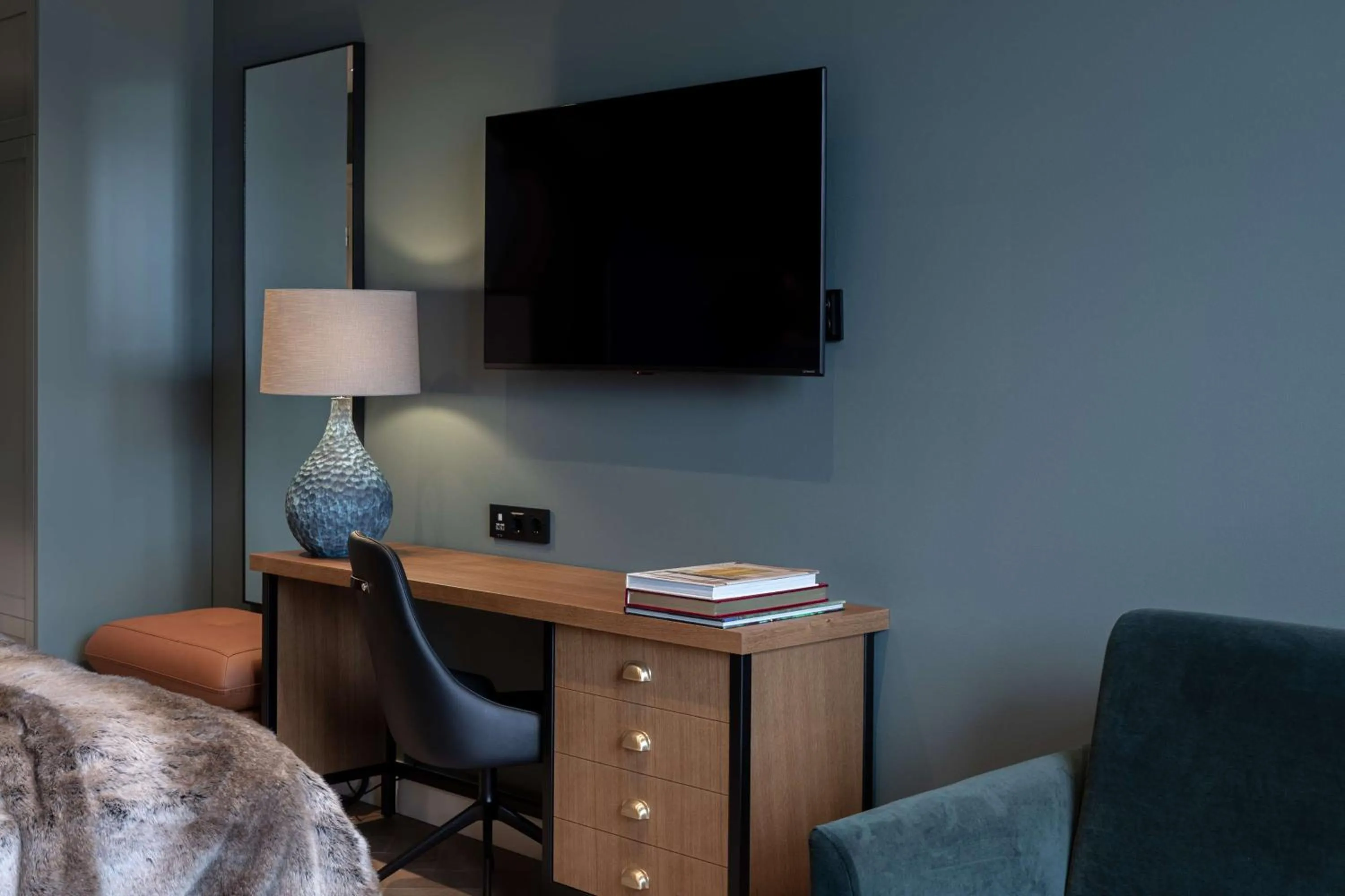 Bedroom, Bed in Scandic Grand Central Helsinki