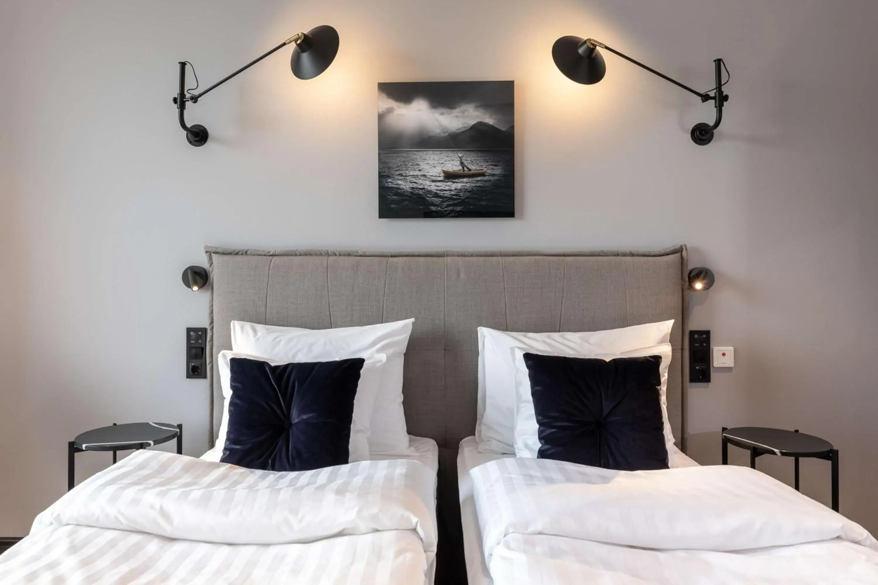 Bedroom, Bed in Scandic Grand Central Helsinki Bedroom, Bed in Scandic Grand Central Helsinki