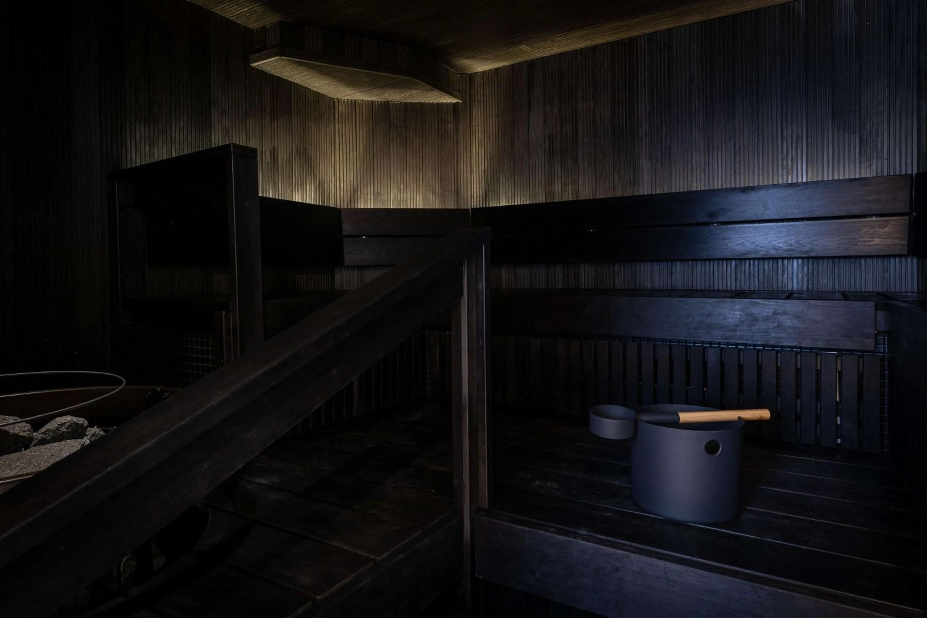 Sauna in Scandic Grand Central Helsinki
