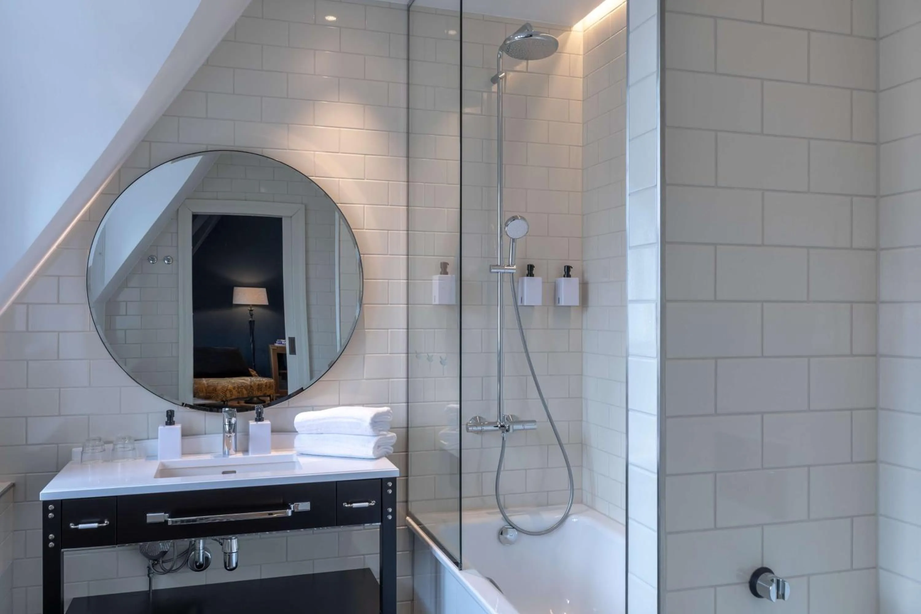 Bedroom in Scandic Grand Central Helsinki