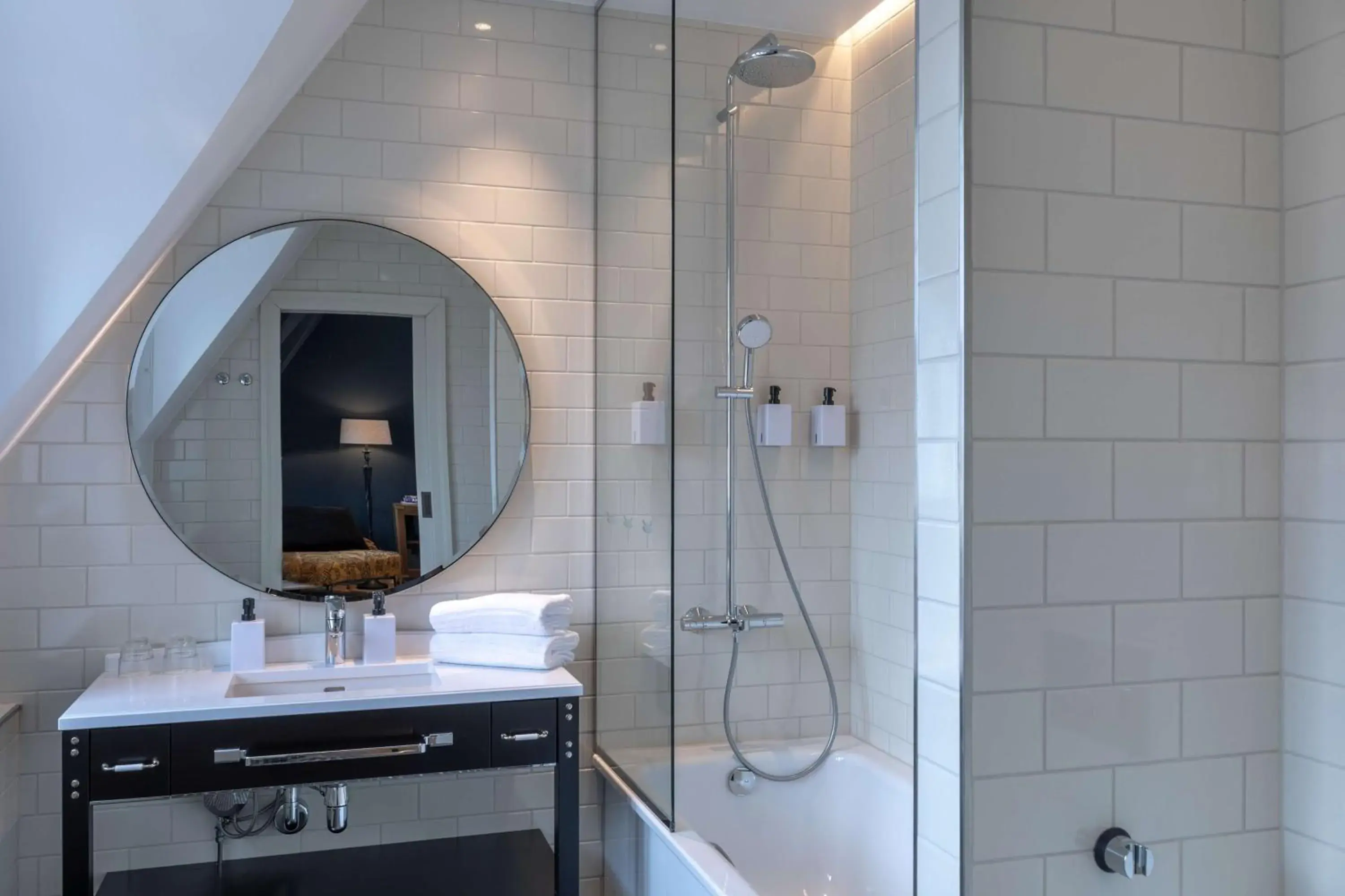 Bedroom in Scandic Grand Central Helsinki Bedroom in Scandic Grand Central Helsinki