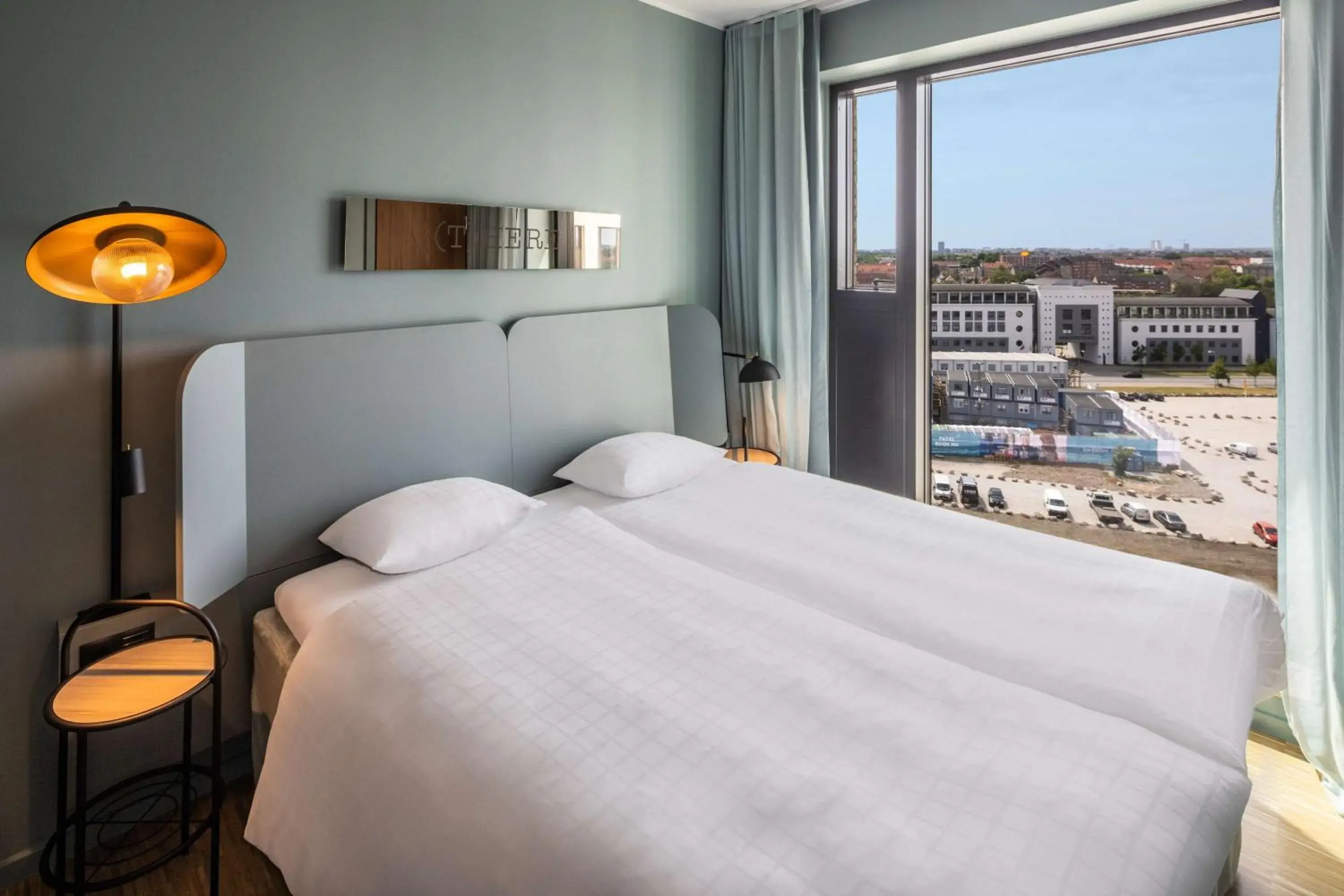Bedroom, Bed in Scandic CPH Strandpark Bedroom, Bed in Scandic CPH Strandpark